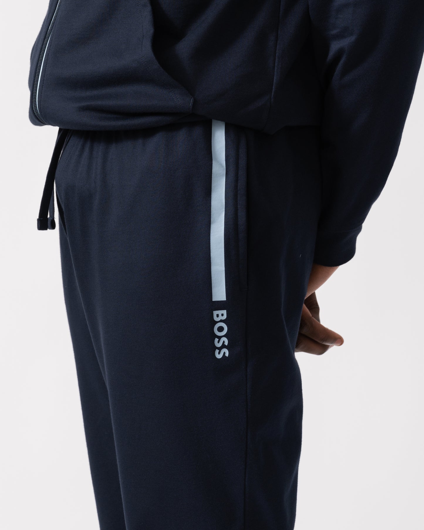 BOSS Orange Mens Authentic Loungewear Pants 50545565 - Dark Blue 403
