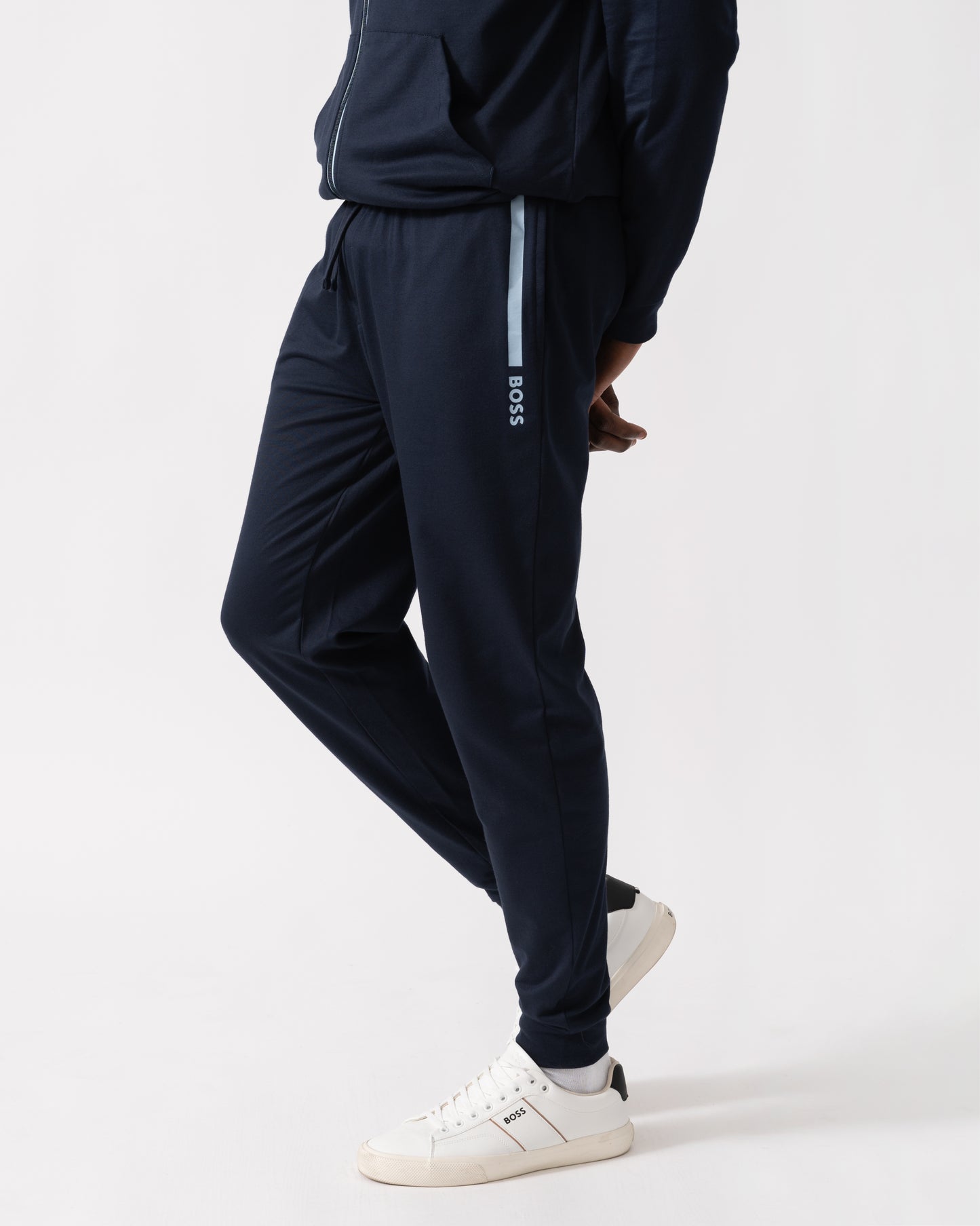 BOSS Orange Mens Authentic Loungewear Pants 50545565 - Dark Blue 403