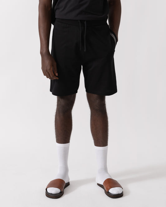 BOSS Orange Mens Authentic Loungewear Shorts 50545560 - Black 001