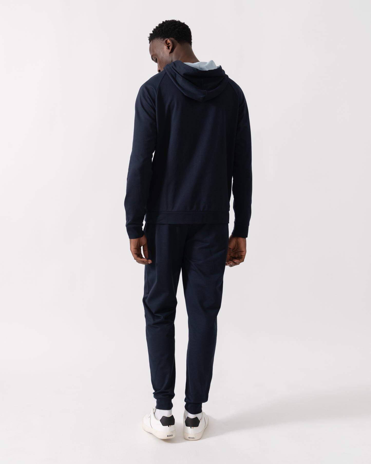 BOSS Orange Mens Authentic Loungewear Pants 50545565 - Dark Blue 403