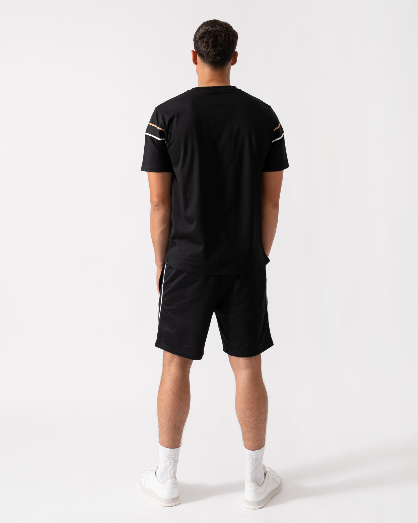 BOSS Orange Mens Iconic Loungewear T-Shirt 50545852 - Black 001