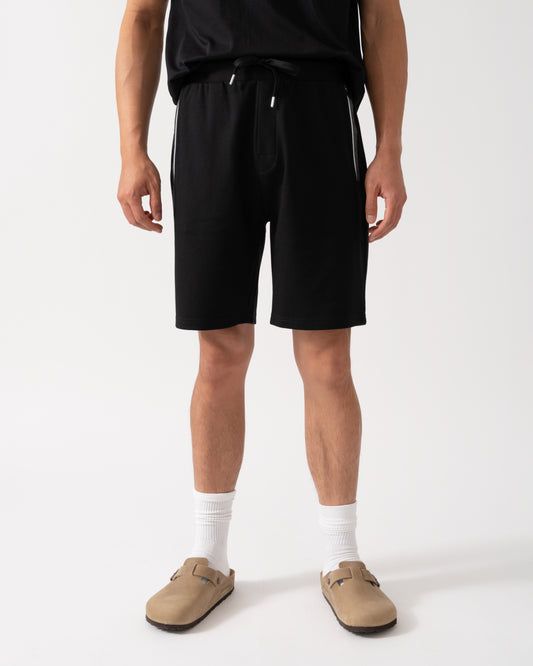 BOSS Orange Mens Loungewear Tracksuit Shorts 50545577 - Black 001