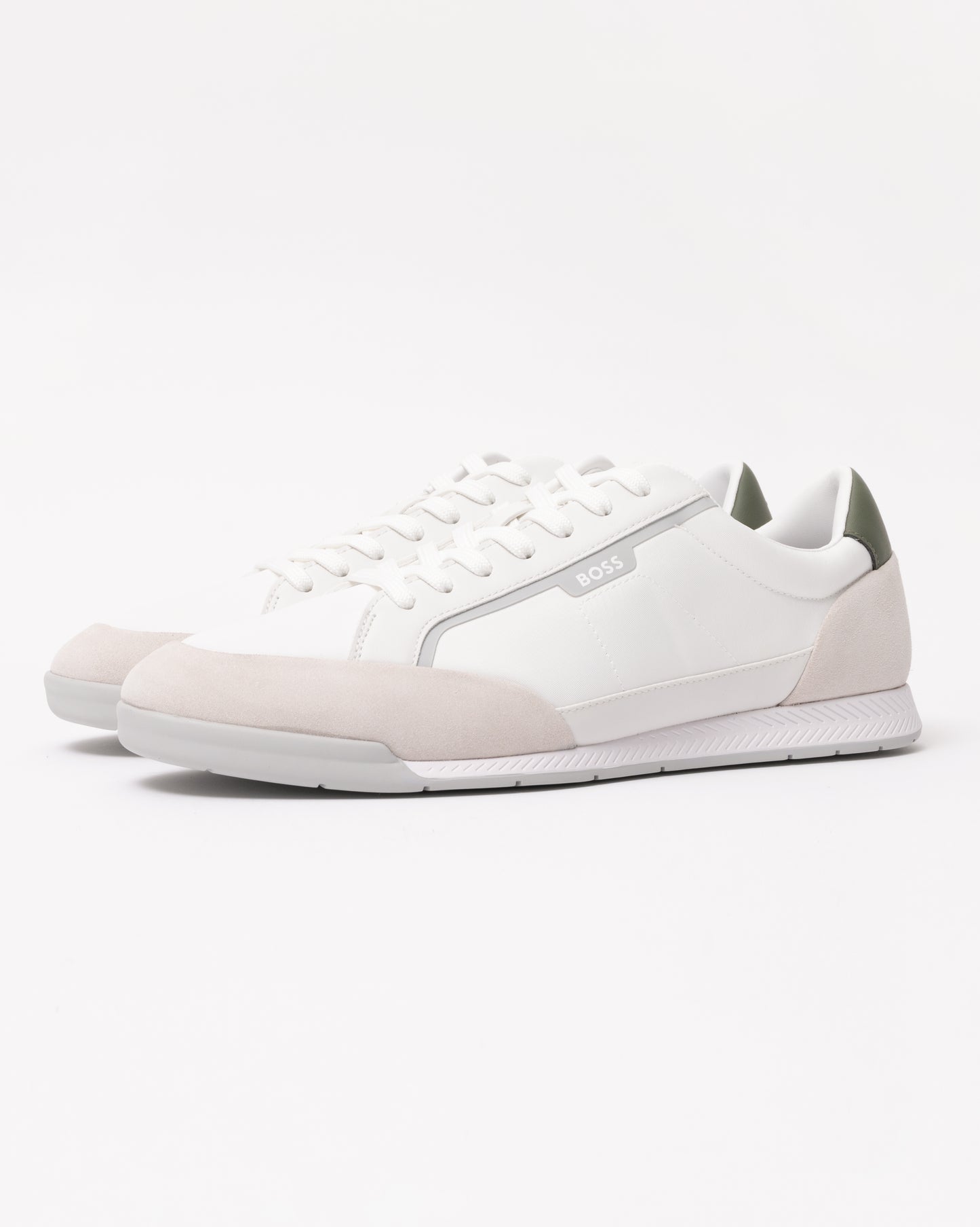 BOSS Orange Nitan Mens Trainers - Open White 143