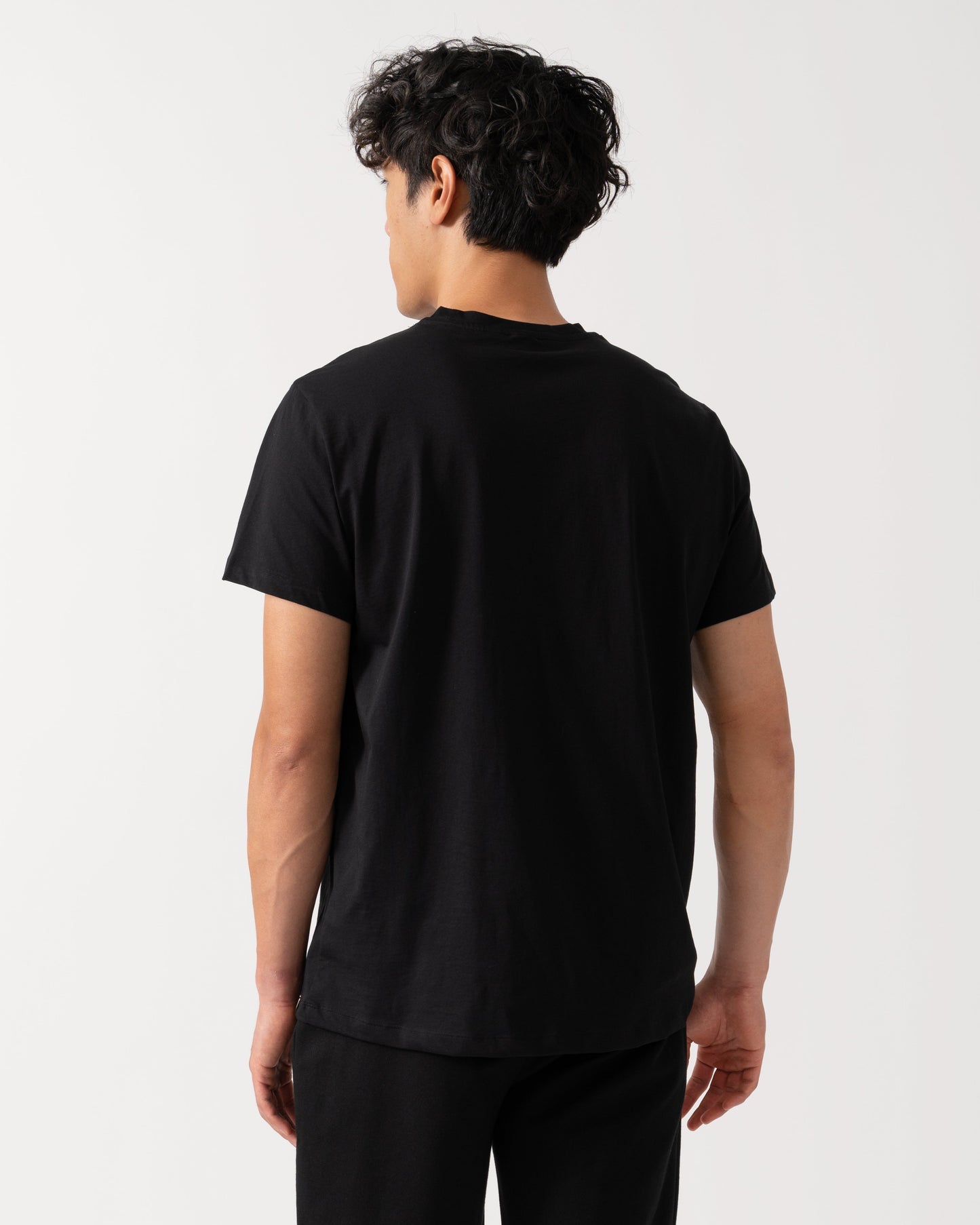 BOSS Orange RN 365 Mens T-Shirt - Black 001