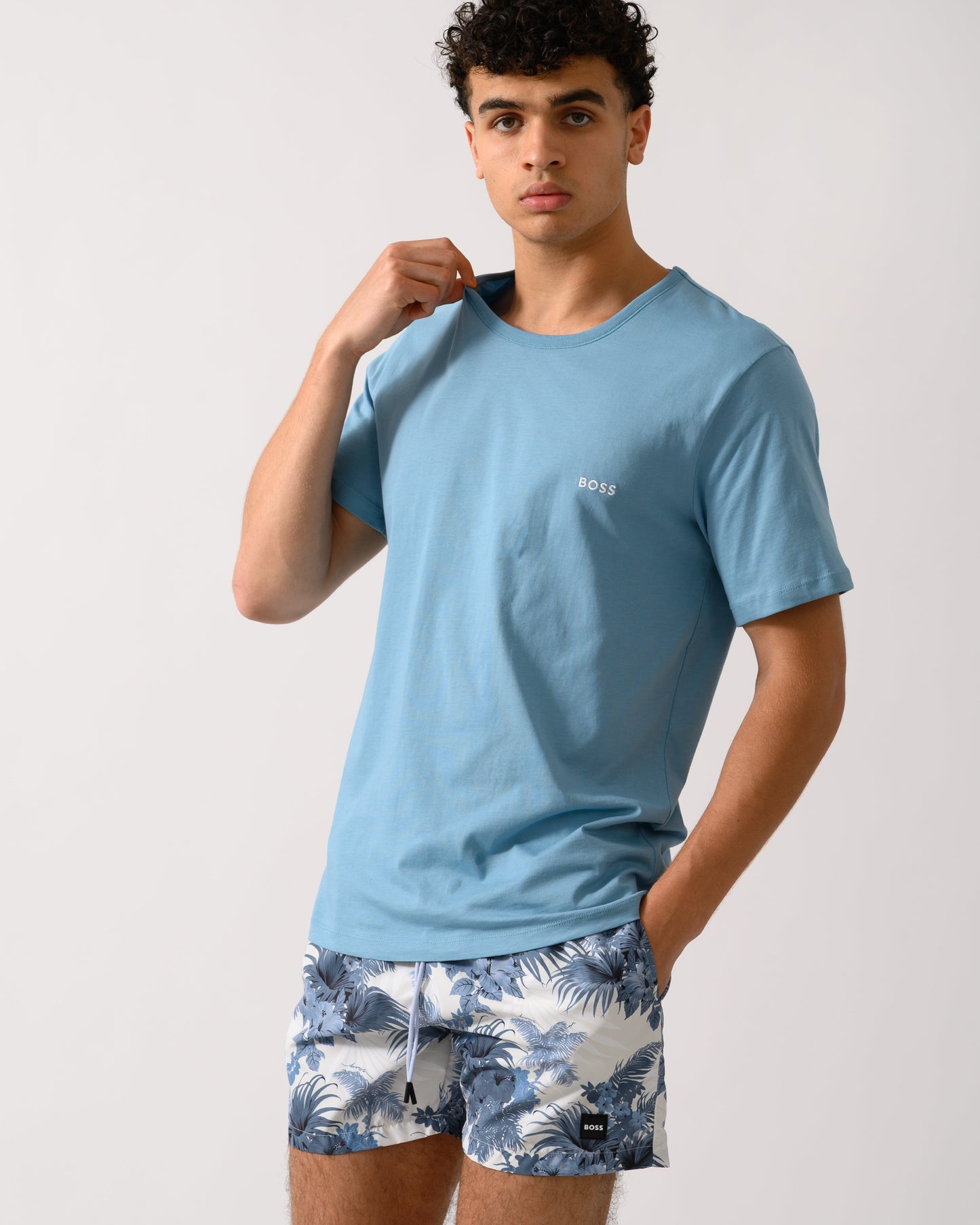 BOSS Orange RN Classic 3-Pack Mens T-Shirts - Open Miscellaneous 981