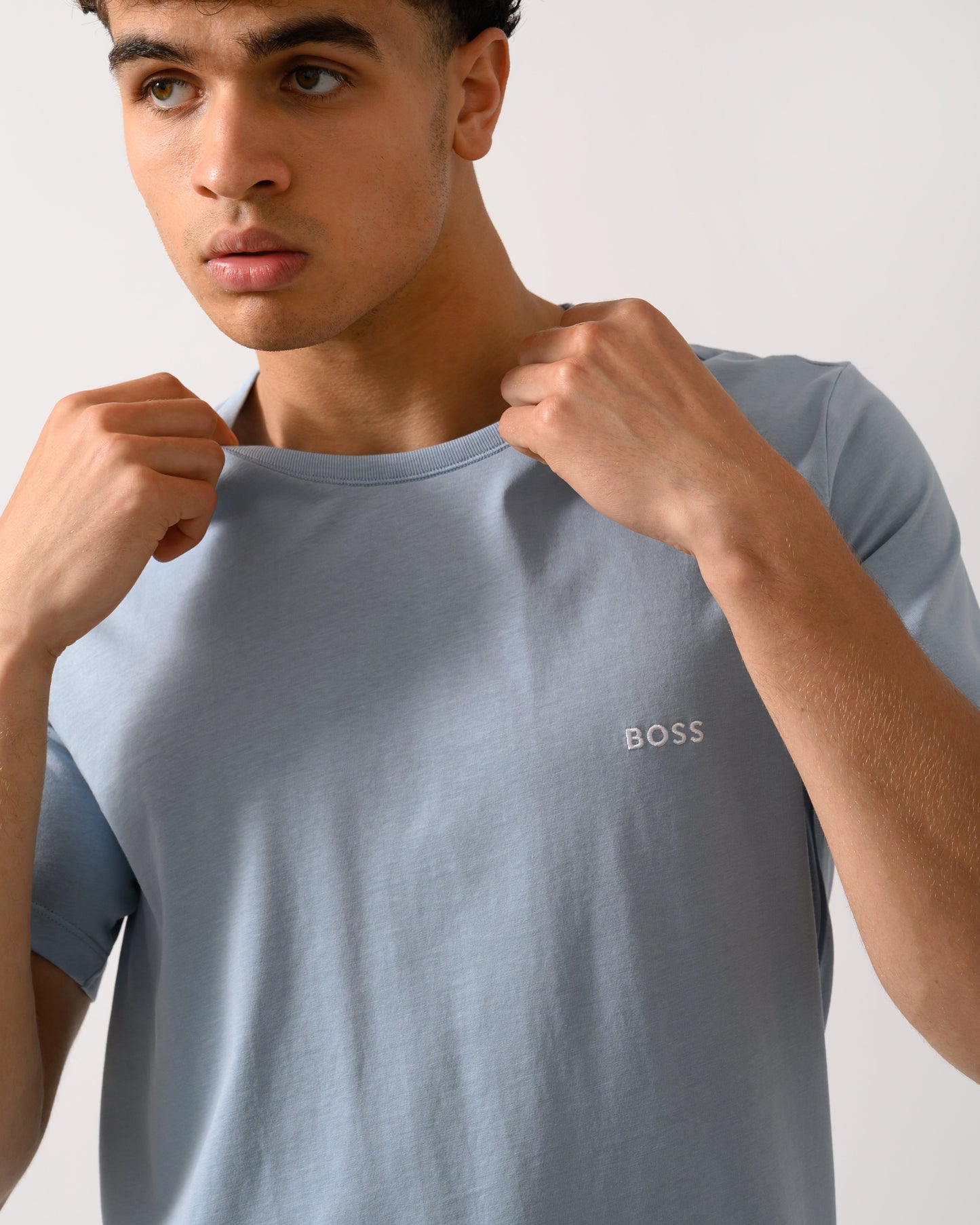 BOSS Orange RN Classic 3-Pack Mens T-Shirts - Open Miscellaneous 981