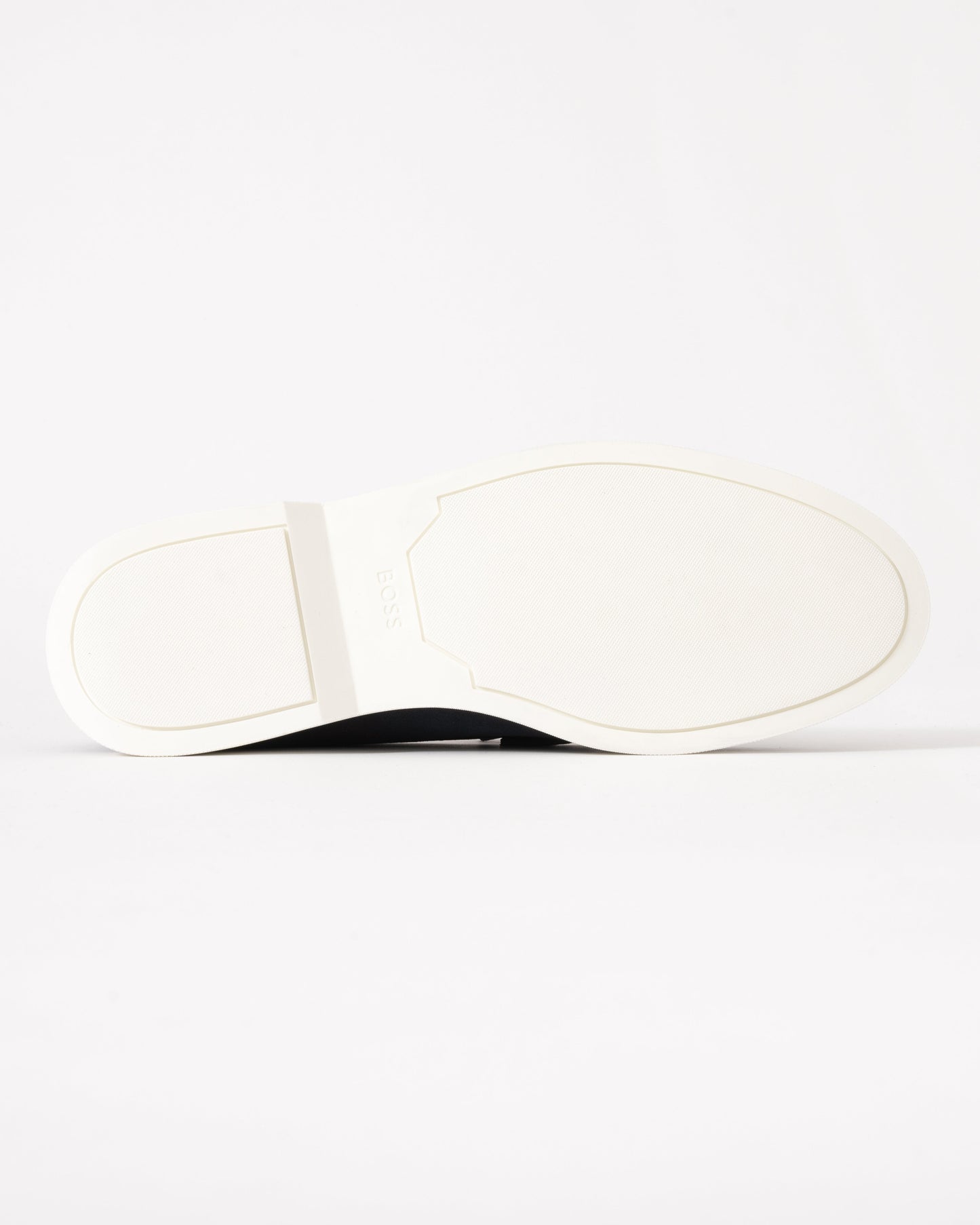 BOSS Orange Sienna Mens Suede Loafers - Dark Blue 401