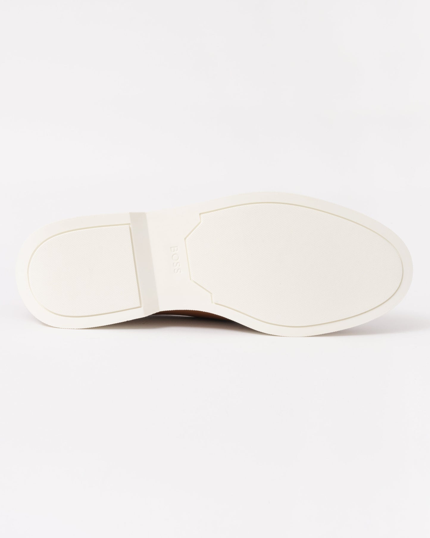 BOSS Orange Sienne Mens Italian Leather Loafers - Medium Brown 210