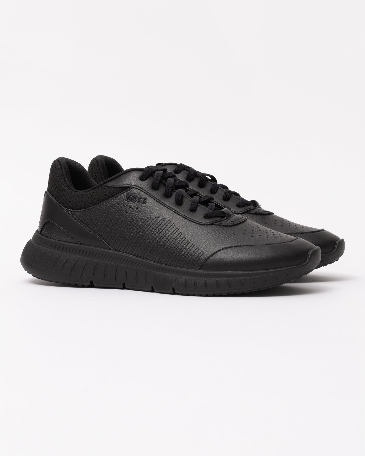 BOSS Orange Titanis_Runn_ltmx Mens Trainers - Black 005
