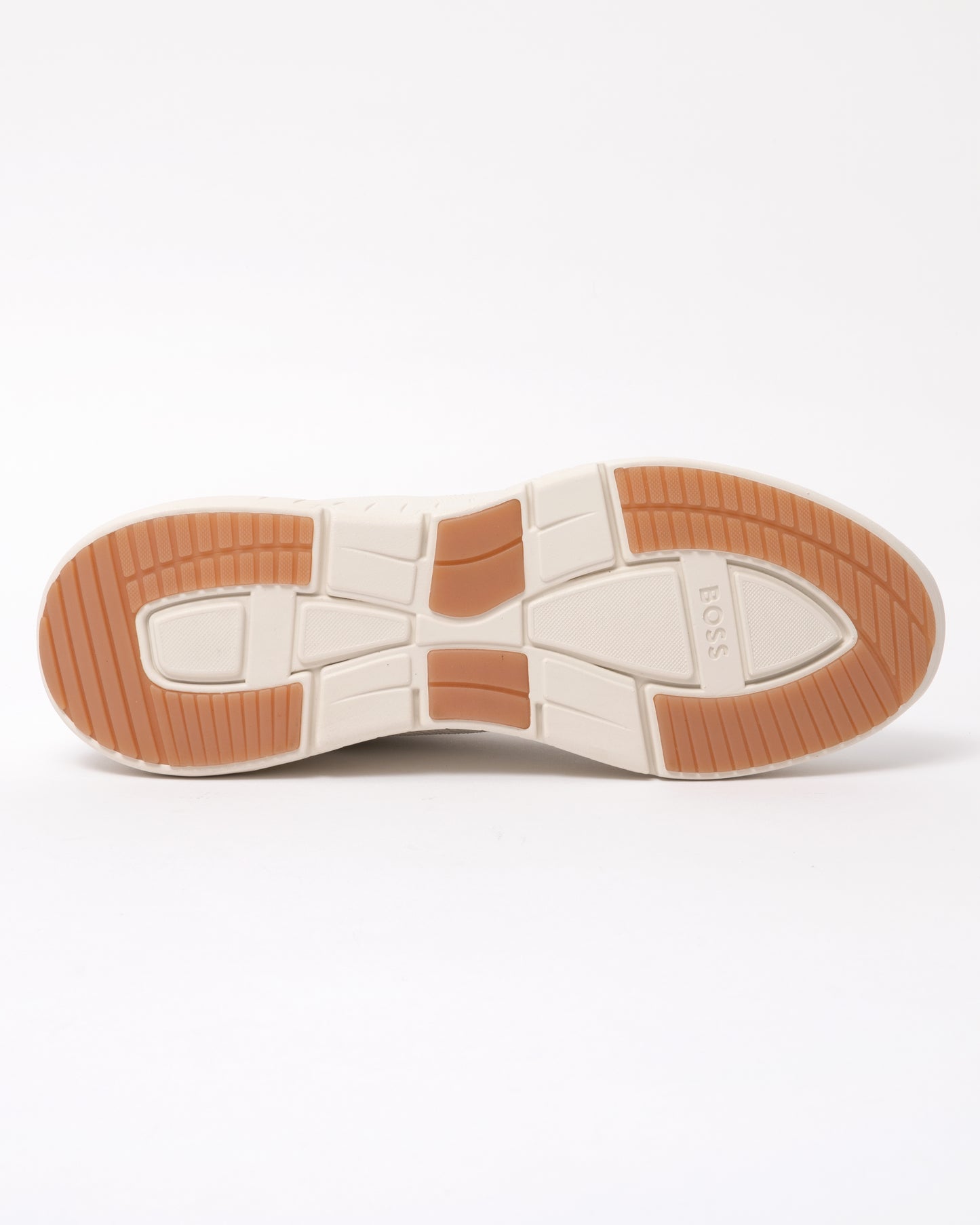 BOSS Orange Titanis_Runn_ltmx Mens Trainers - Open White 110