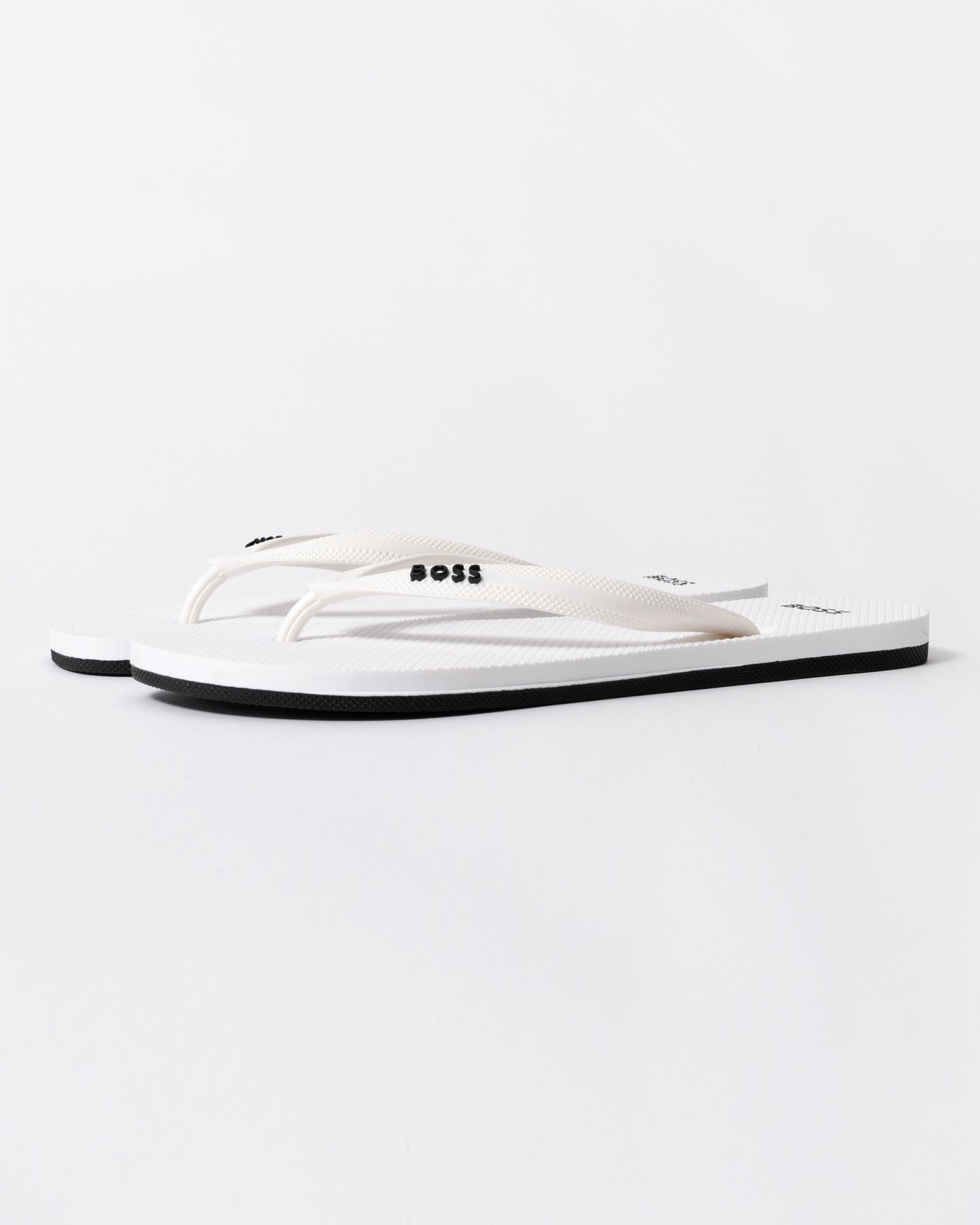 BOSS Orange Tracy Thong Mens Flip Flops - White 100