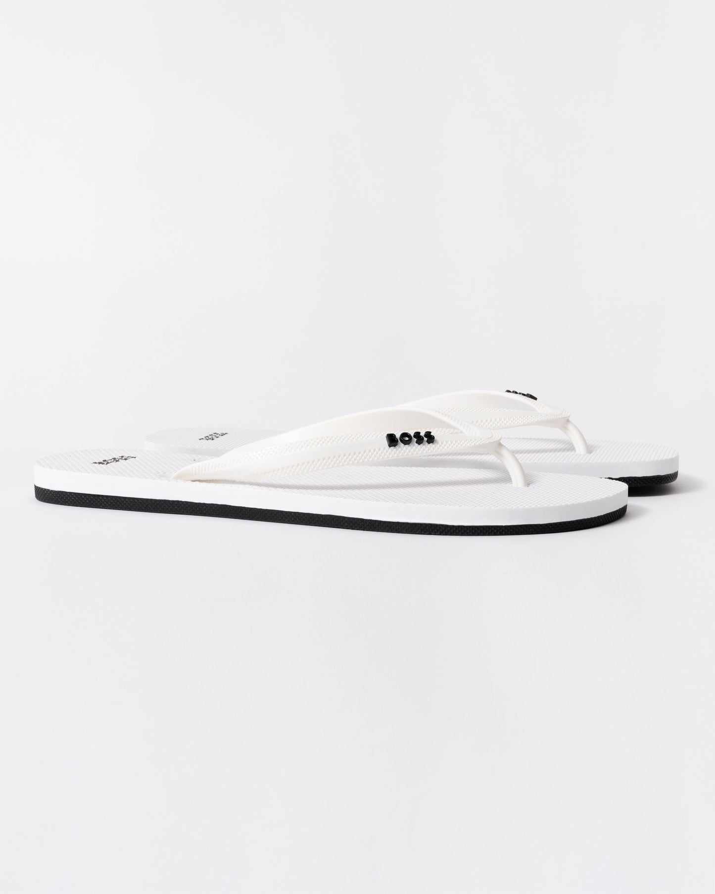 BOSS Orange Tracy Thong Mens Flip Flops - White 100