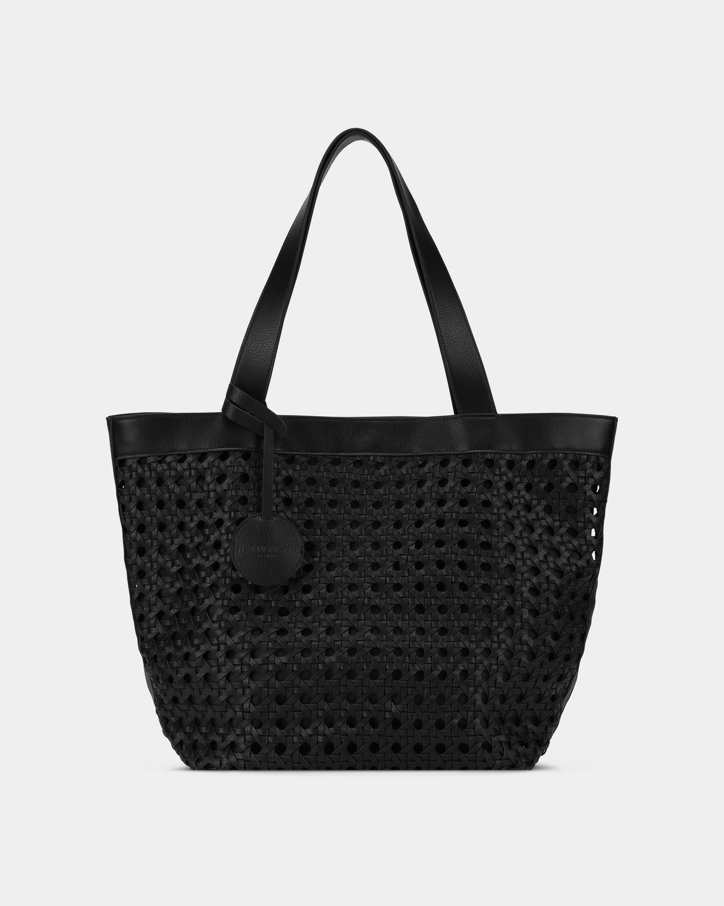 Ilse Jacobsen Braid Womens Braided Shopper - Black Black 001001