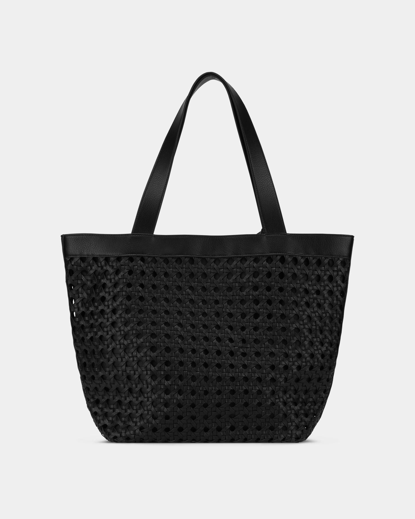 Ilse Jacobsen Braid Womens Braided Shopper - Black Black 001001