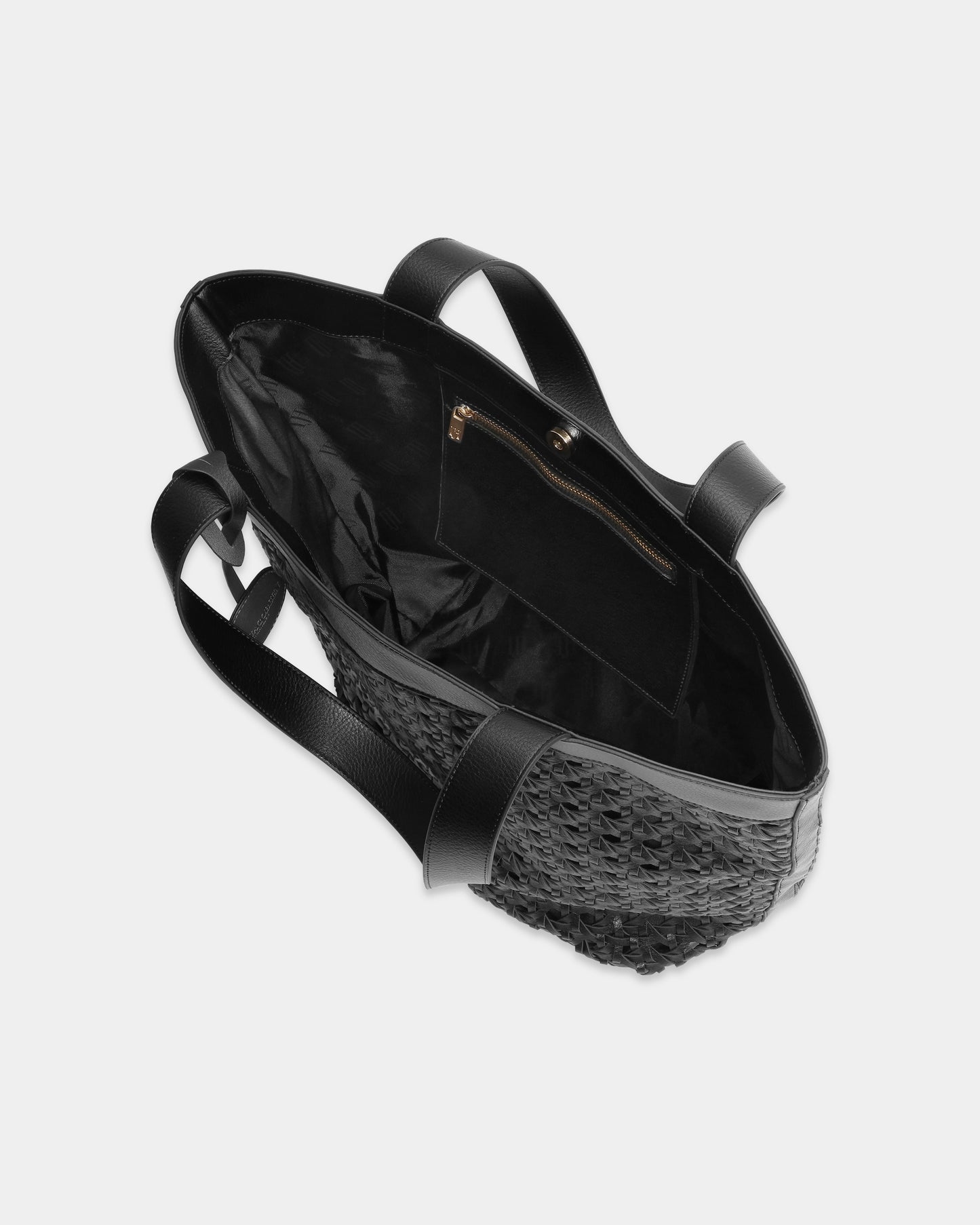 Ilse Jacobsen Braid Womens Braided Shopper - Black Black 001001