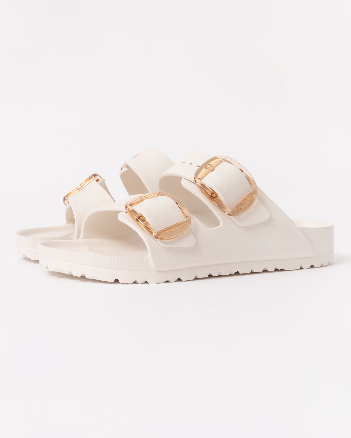 Birkenstock Arizona Big Buckle Womens EVA Sandals - Eggshell