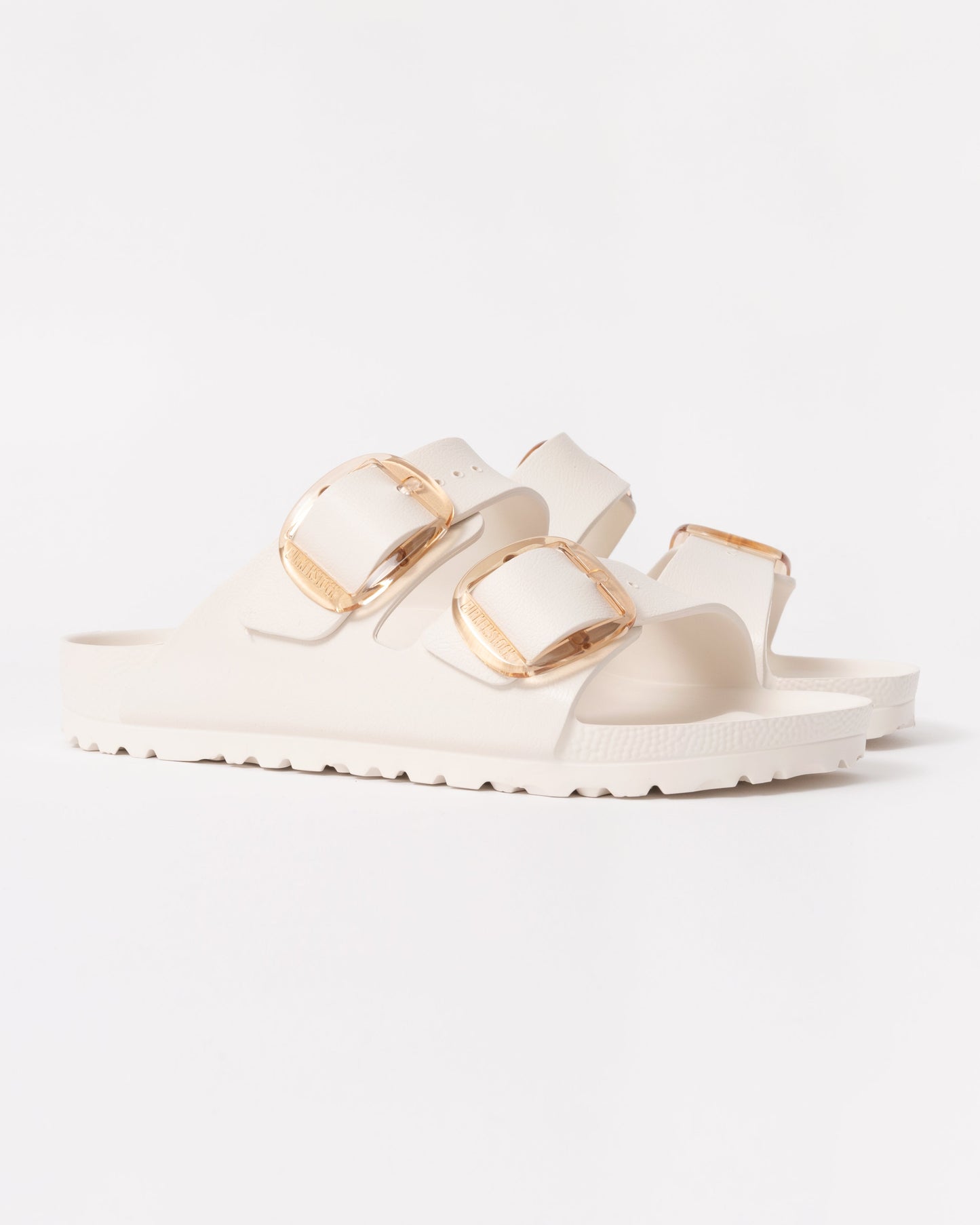 Birkenstock Arizona Big Buckle Womens EVA Sandals - Eggshell