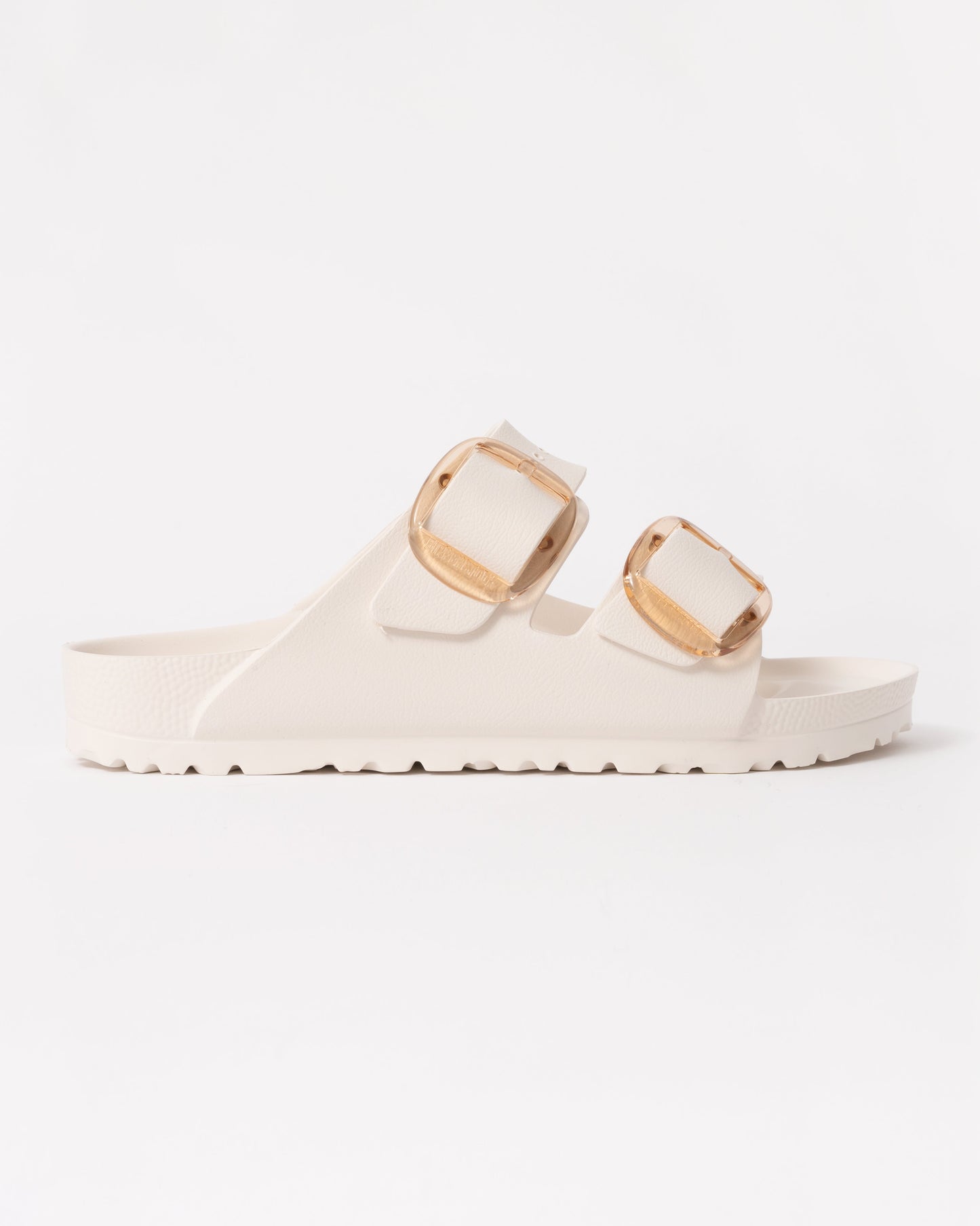 Birkenstock Arizona Big Buckle Womens EVA Sandals - Eggshell