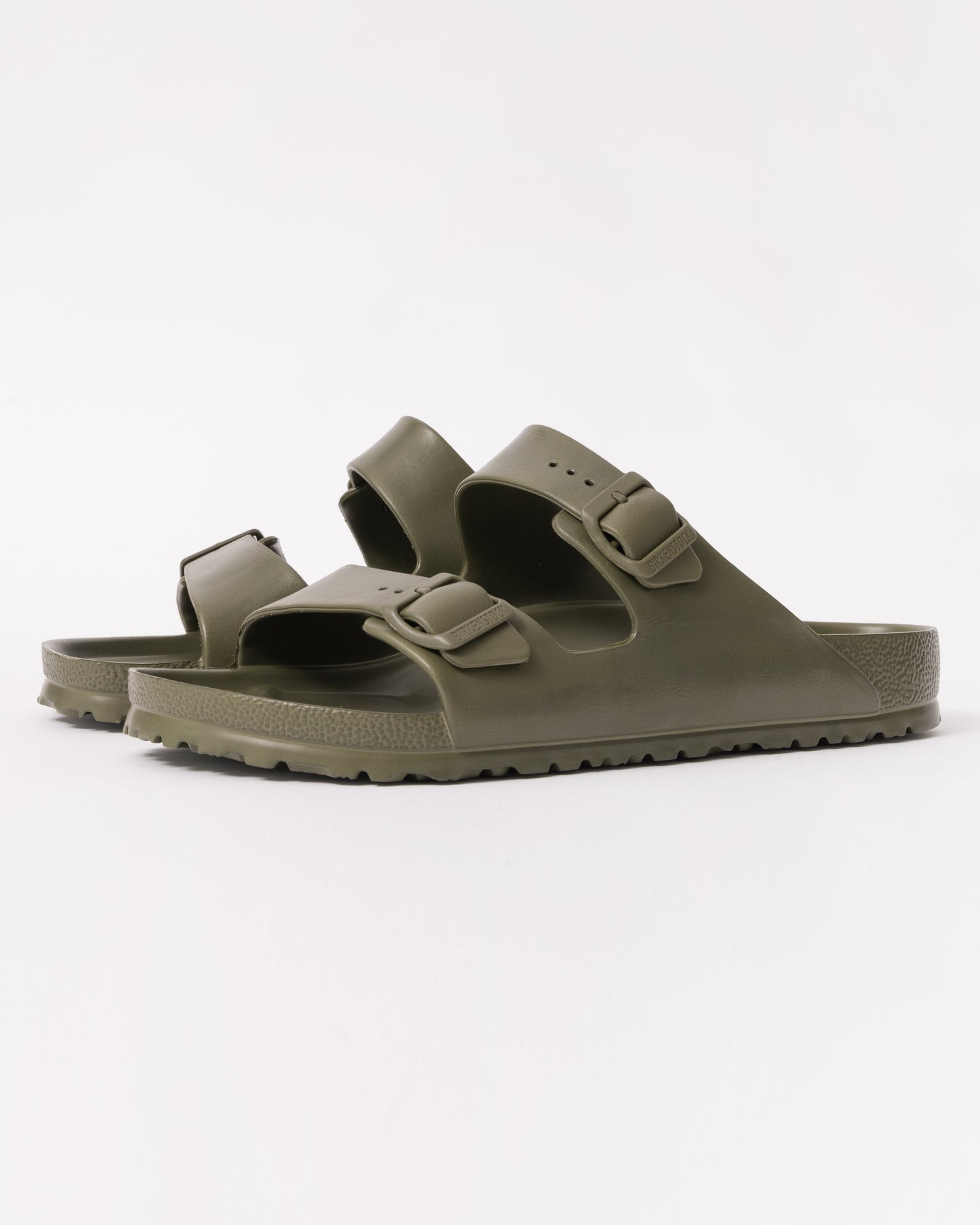Birkenstock Arizona EVA Mens Slides - Khaki Green