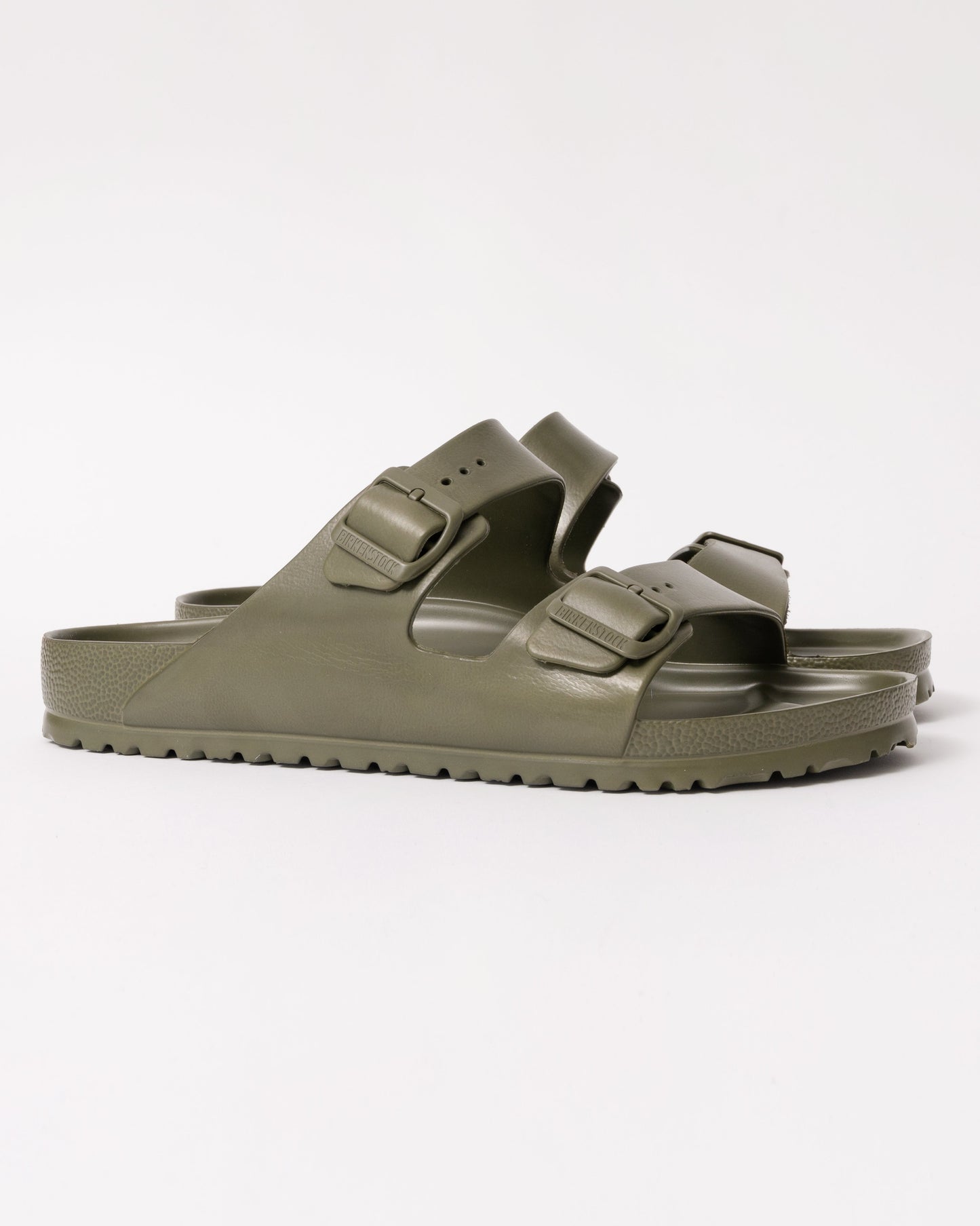 Birkenstock Arizona EVA Mens Slides - Khaki Green