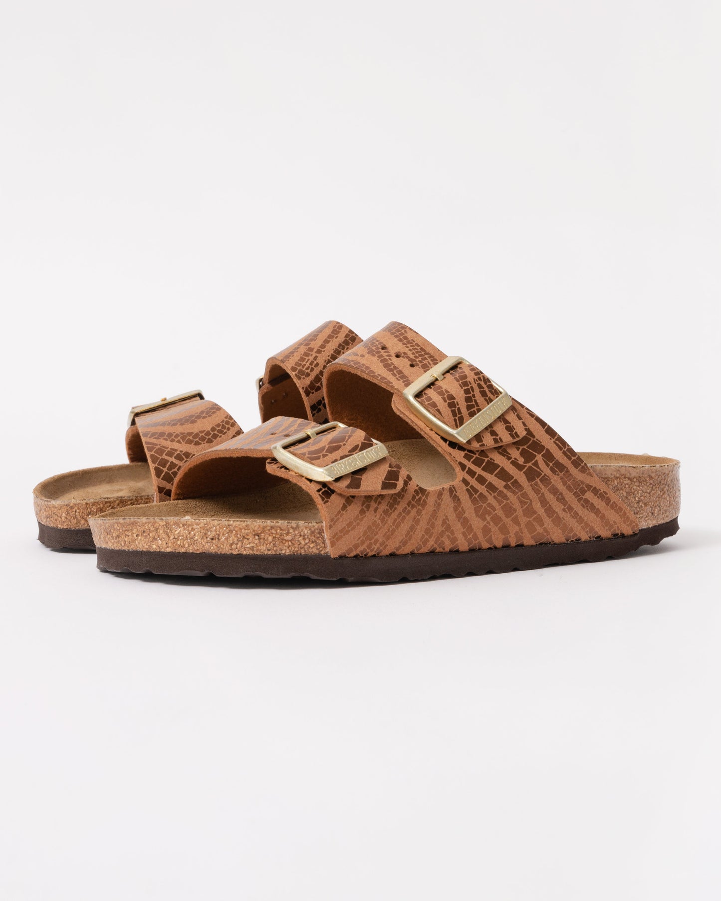 Birkenstock Arizona Synthetics Womens Sandals - Zebra Pecan
