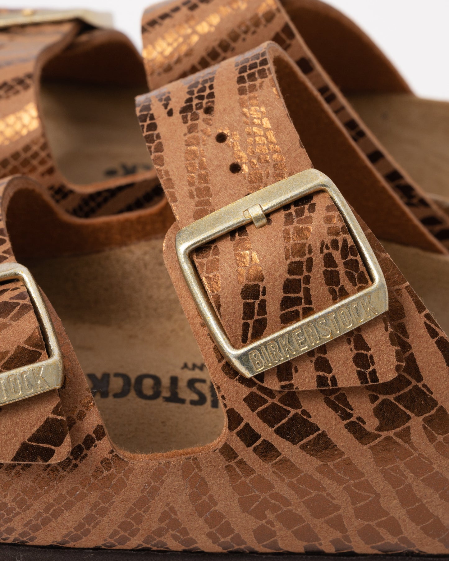 Birkenstock Arizona Synthetics Womens Sandals - Zebra Pecan