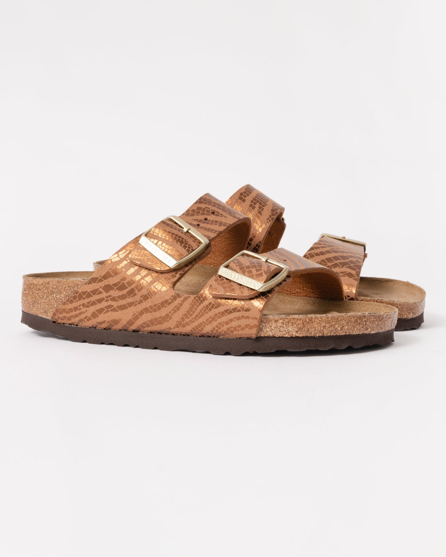 Birkenstock Arizona Synthetics Womens Sandals - Zebra Pecan