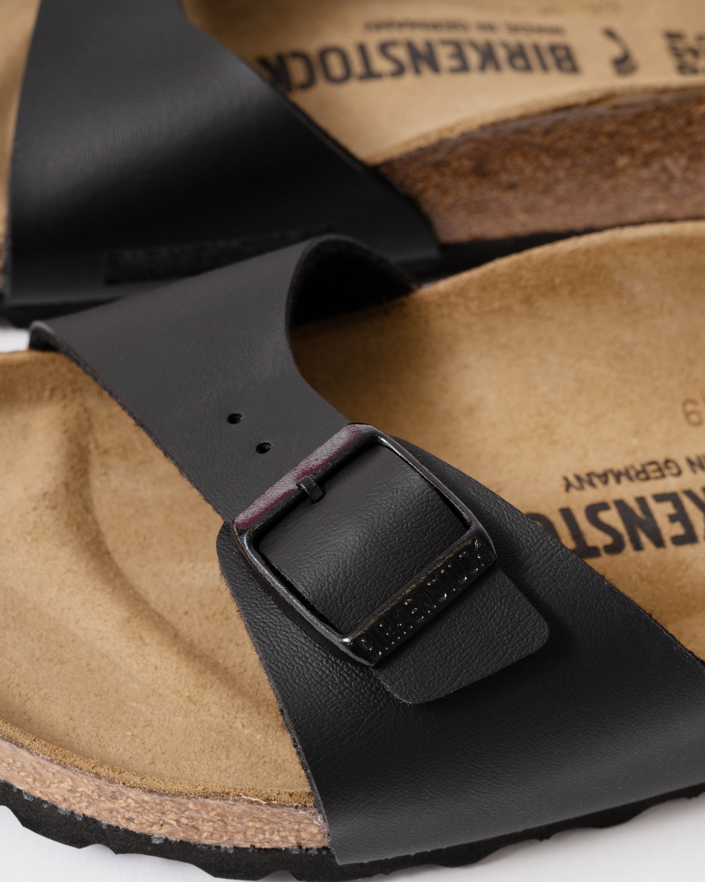 Birkenstock Madrid Birko-Flor Womens Sandals - Black