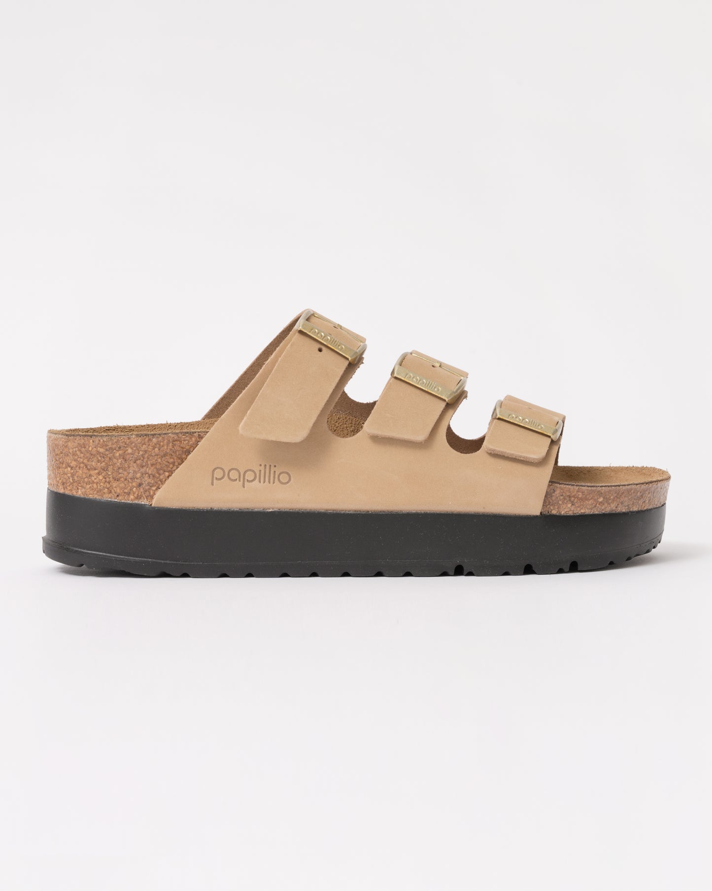 Birkenstock Papillio Florida III Flex Womens Nubuck Platform Sandals