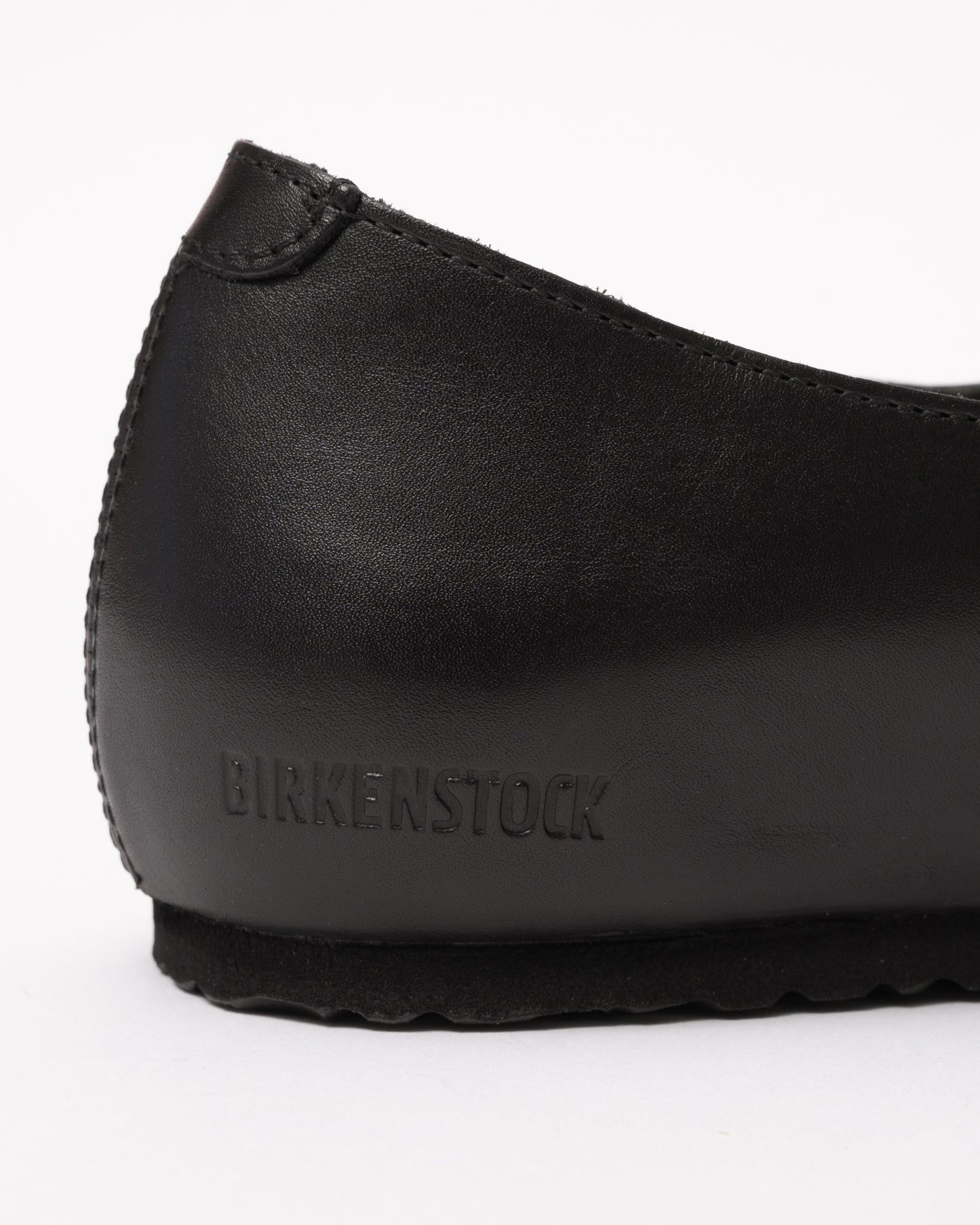 Birkenstock Santa Clarita Leather Womens Shoes - Black