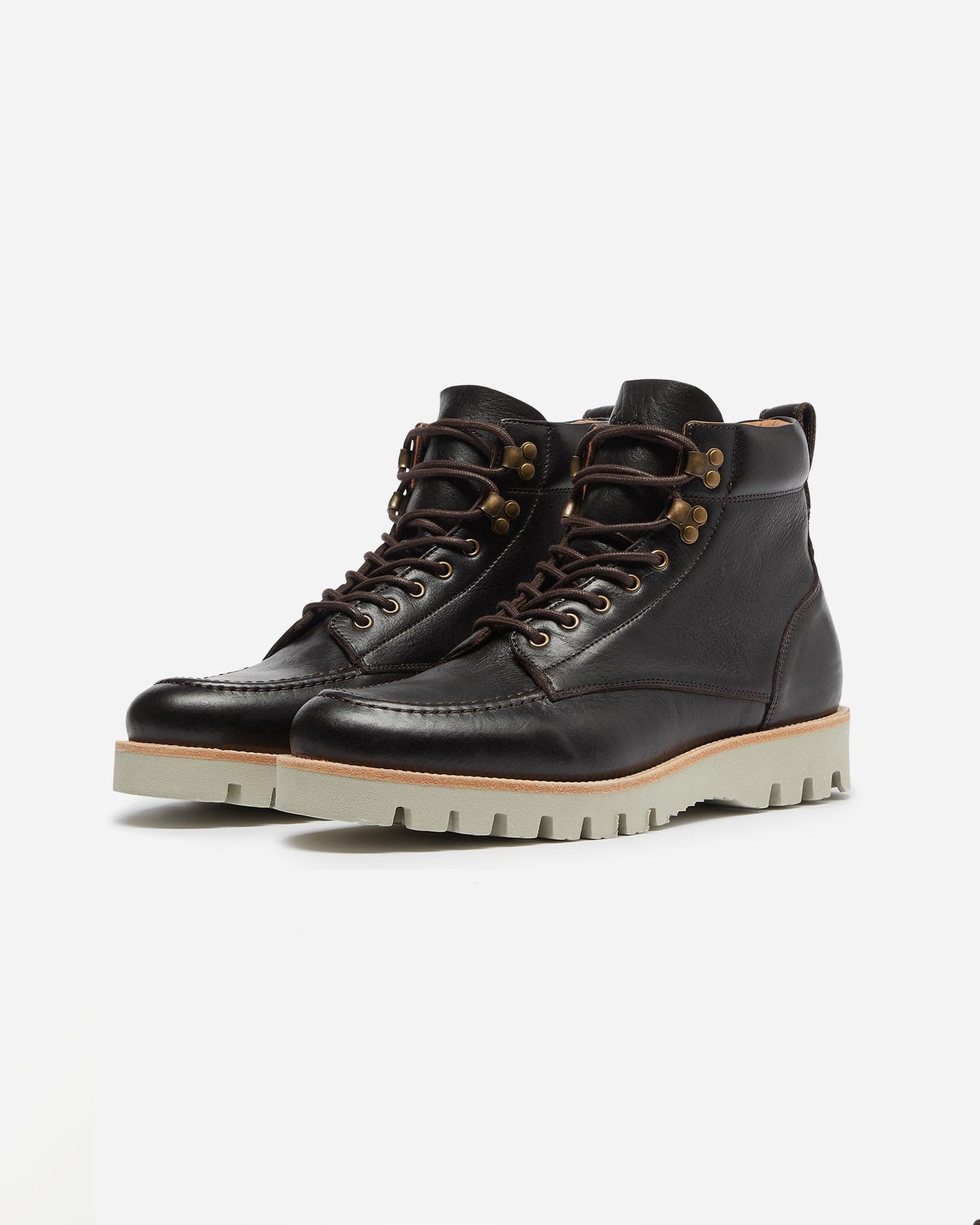 Oliver Sweeney Bolhas Mens Moc Toe Boots - Brown