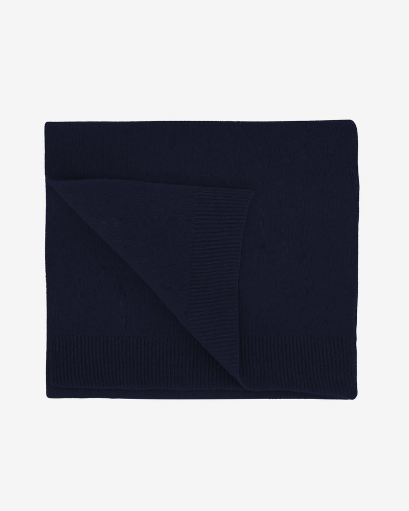 Colorful Standard Merino Wool Scarf - Navy Blue