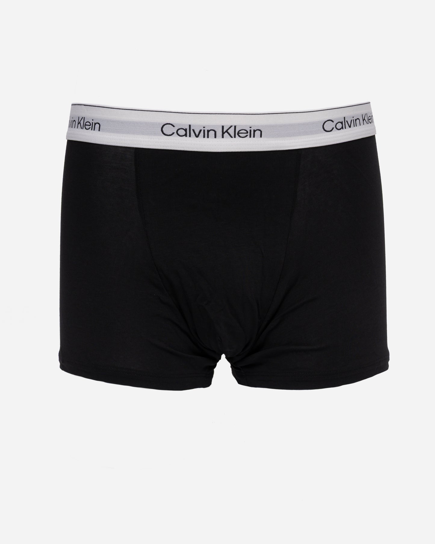 Calvin Klein 3 Pack Icon Cotton Stretch Mens Relaxed Fit Trunks - Black Bodies W/ Tahiti Turquoise/Da