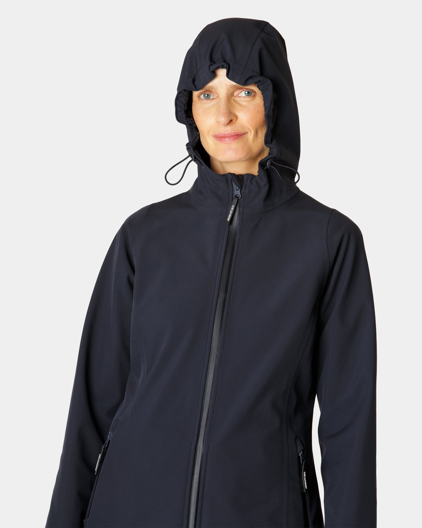 Ilse Jacobsen Daybreak Womens Softshell Raincoat - Dark Indigo 660