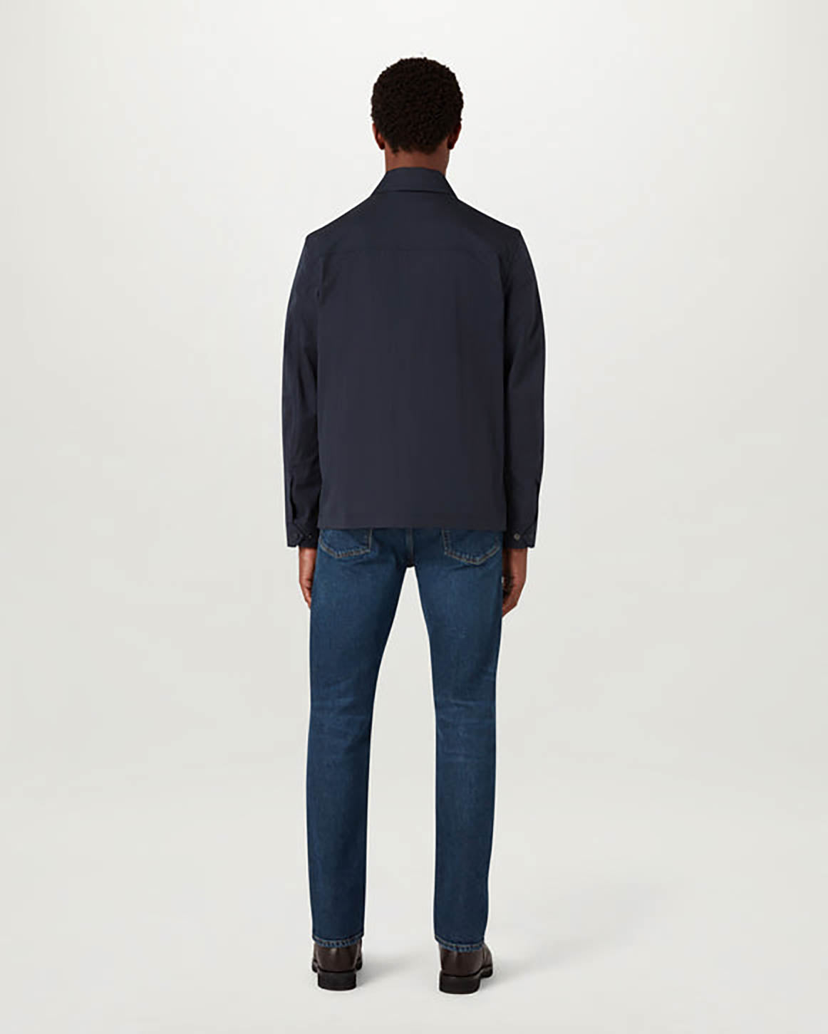 Belstaff Drome Mens Overshirt - Dark Ink