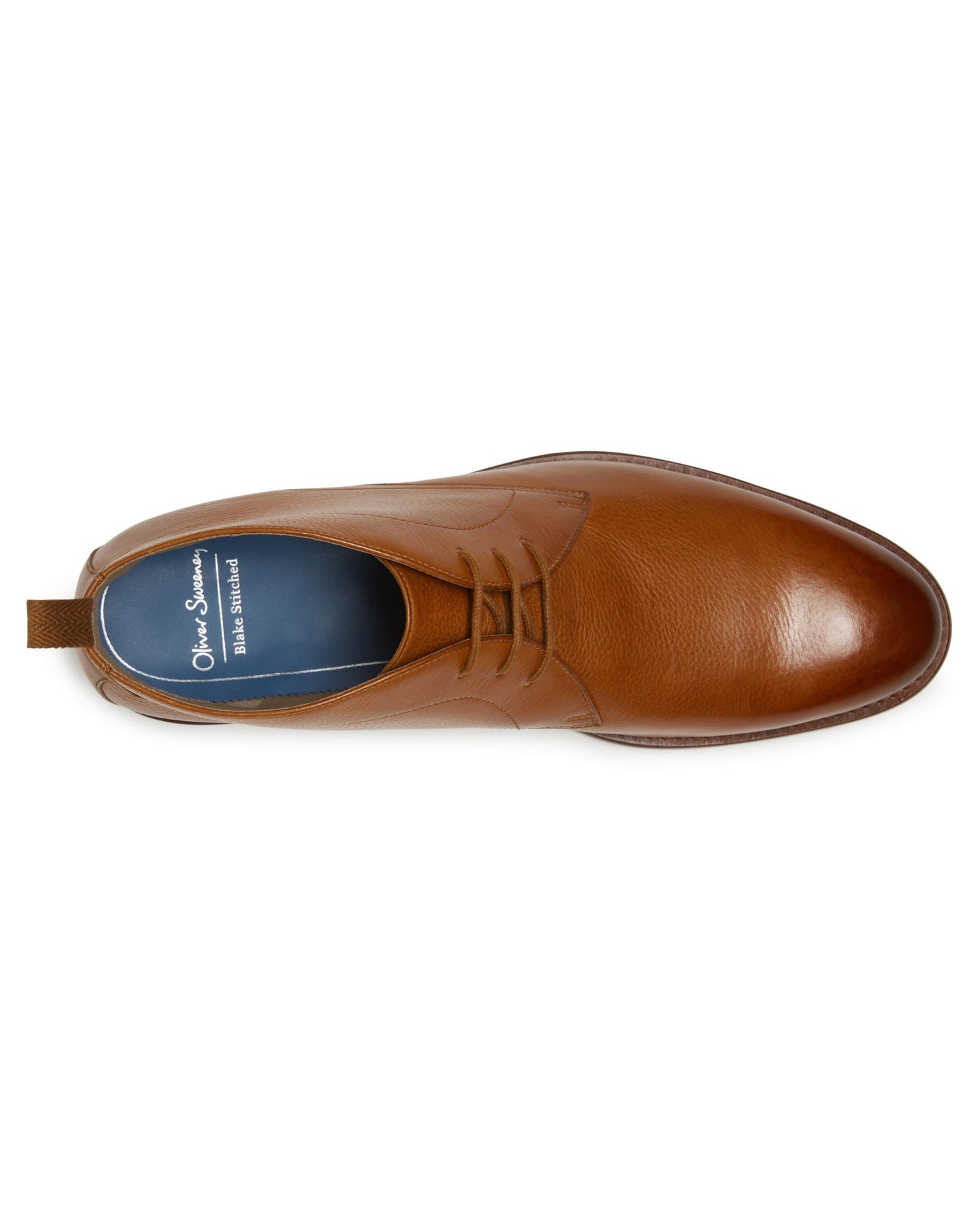Oliver Sweeney Farleton Mens Milled Leather Chukka Boots - Light Tan