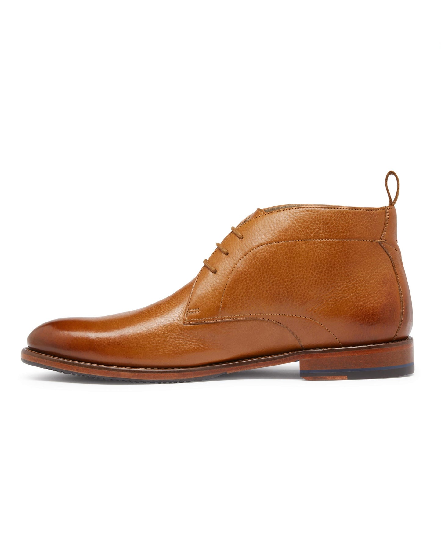 Oliver Sweeney Farleton Mens Milled Leather Chukka Boots - Light Tan