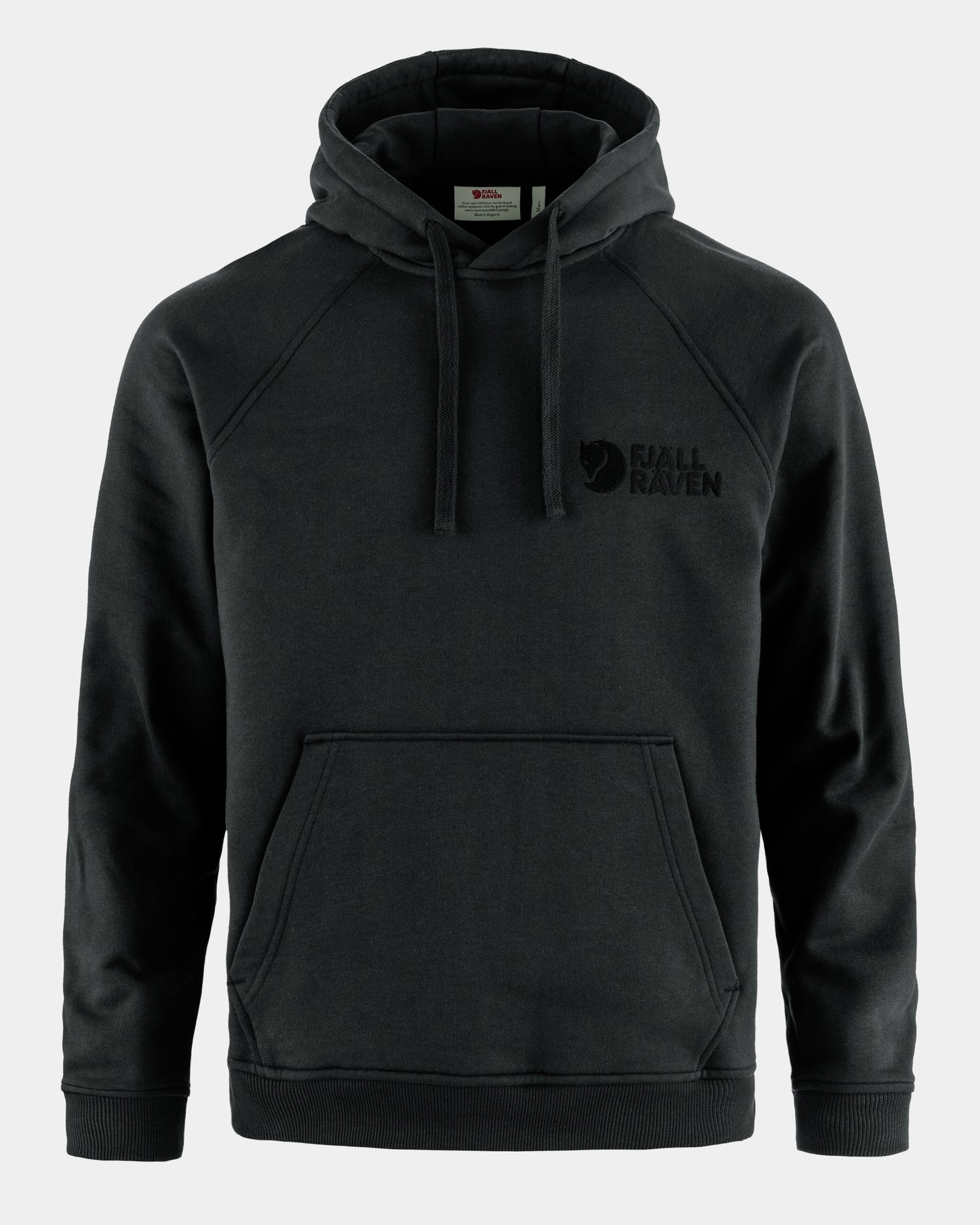 Fjallraven Classic Mens Hoodie - Black 550
