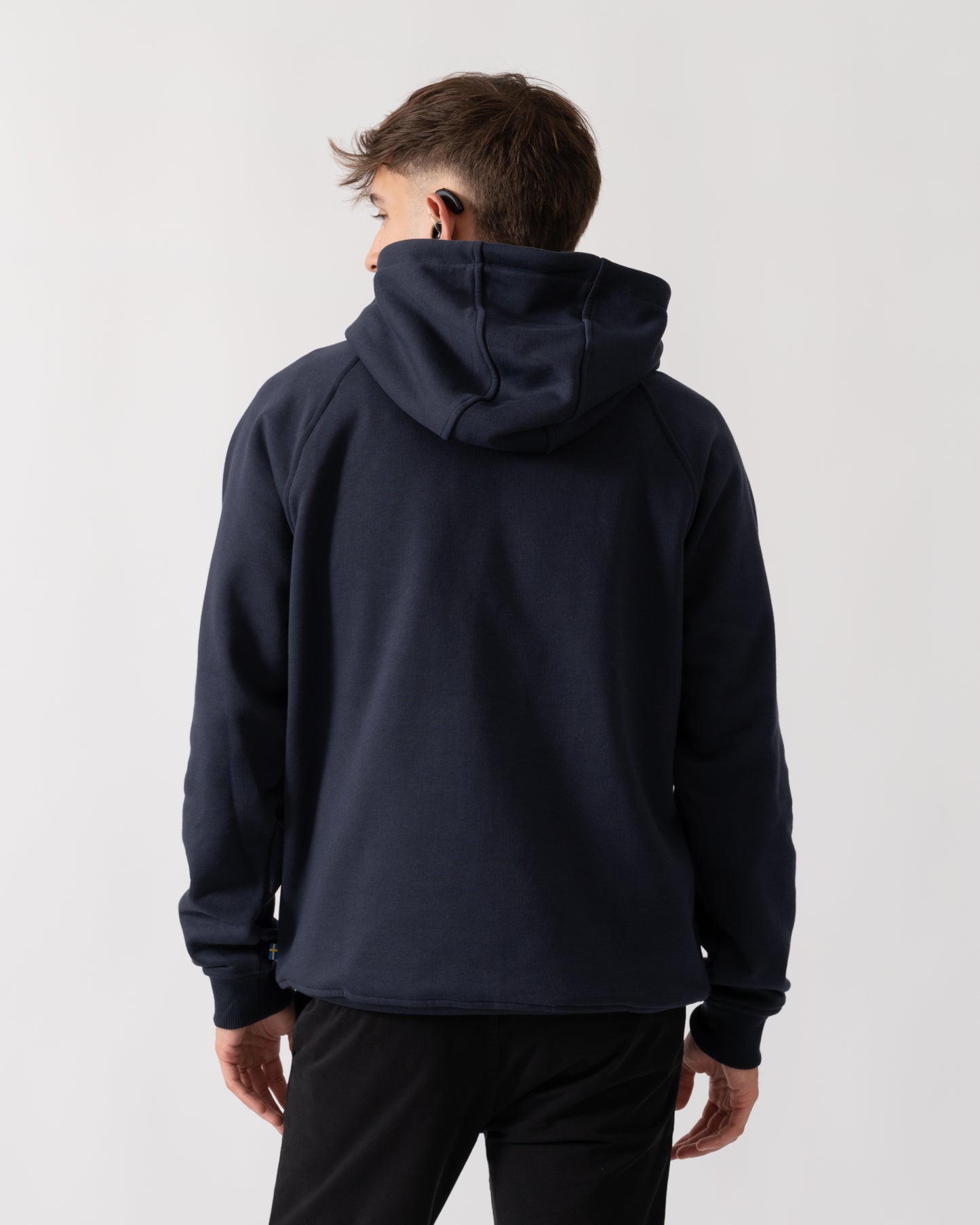 Fjallraven Classic Mens Hoodie - Dark Navy 555