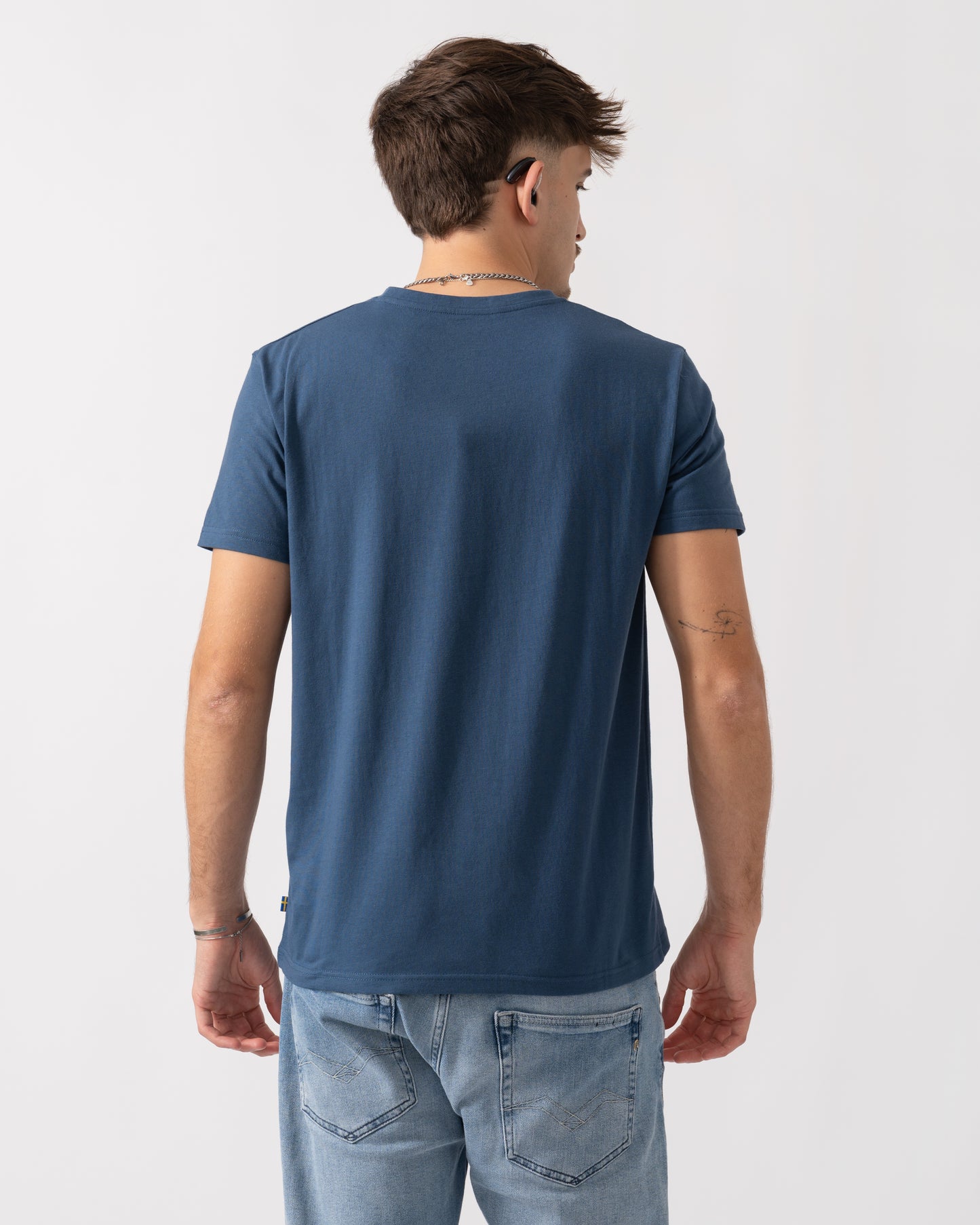 Fjallraven Fox Mens T-Shirt - Indigo Blue 534