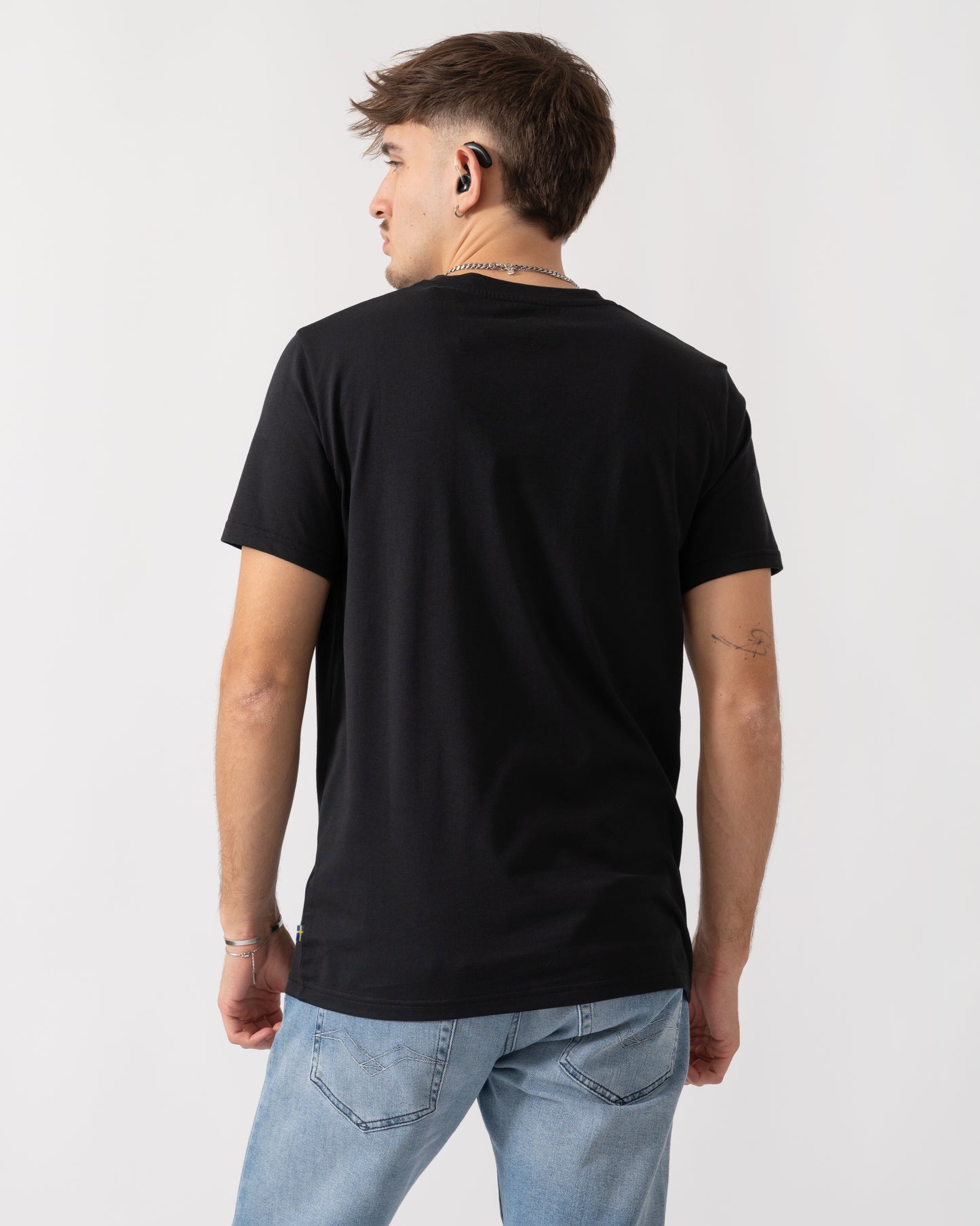 Fjallraven Fox Mens T-Shirt - Black 550