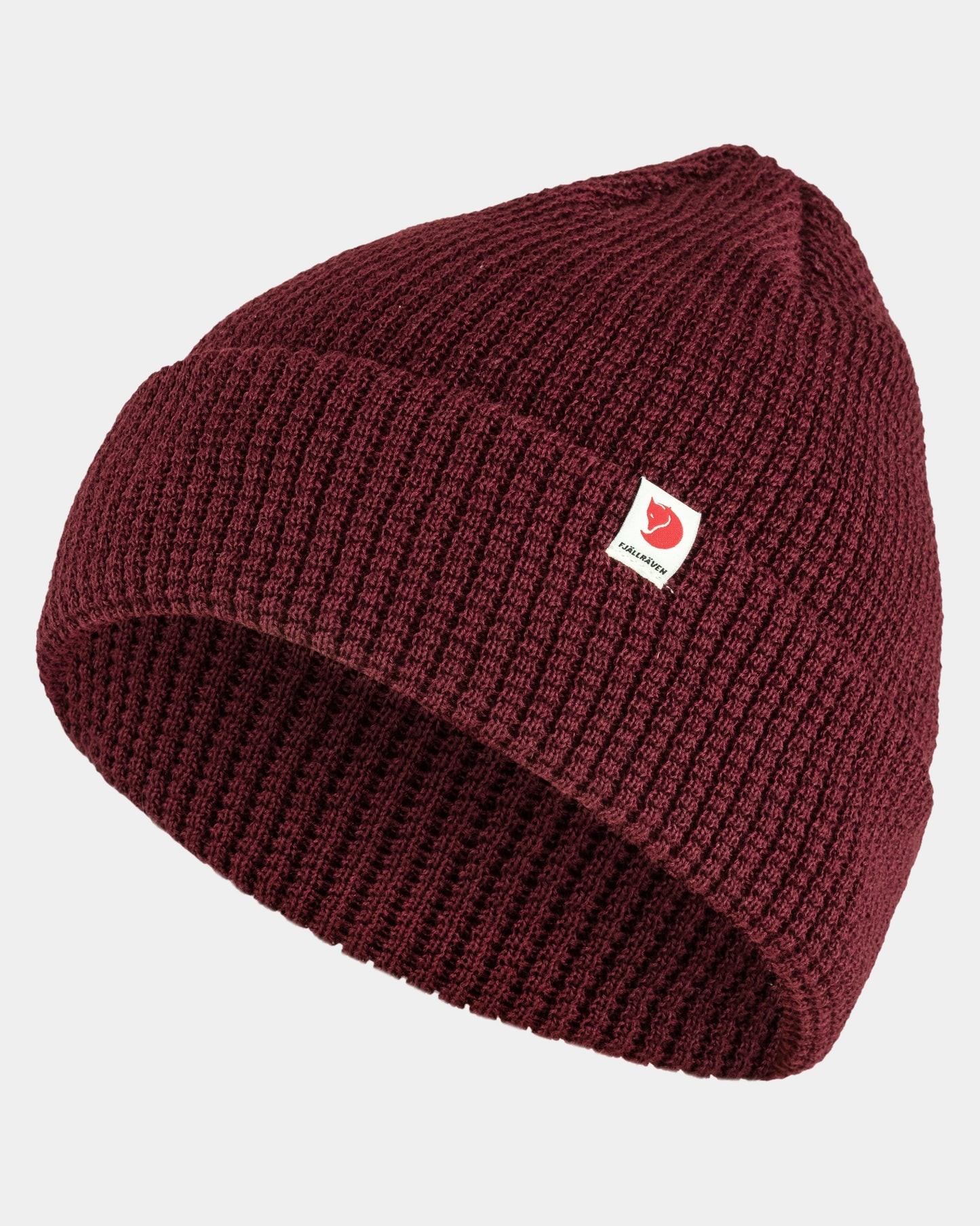 Fjallraven Tab Unisex Beanie - Dark Garnet 356