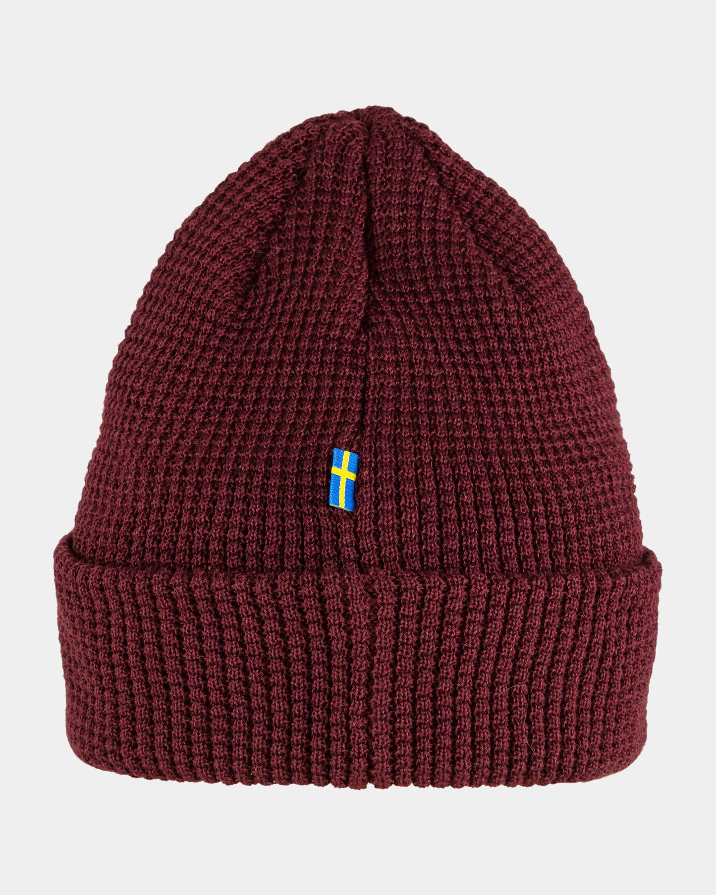 Fjallraven Tab Unisex Beanie - Dark Garnet 356