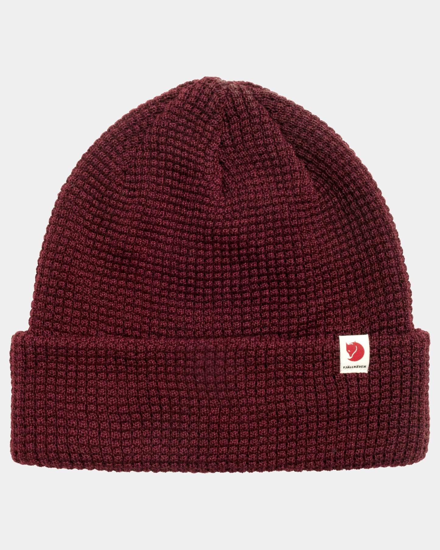 Fjallraven Tab Unisex Beanie - Dark Garnet 356