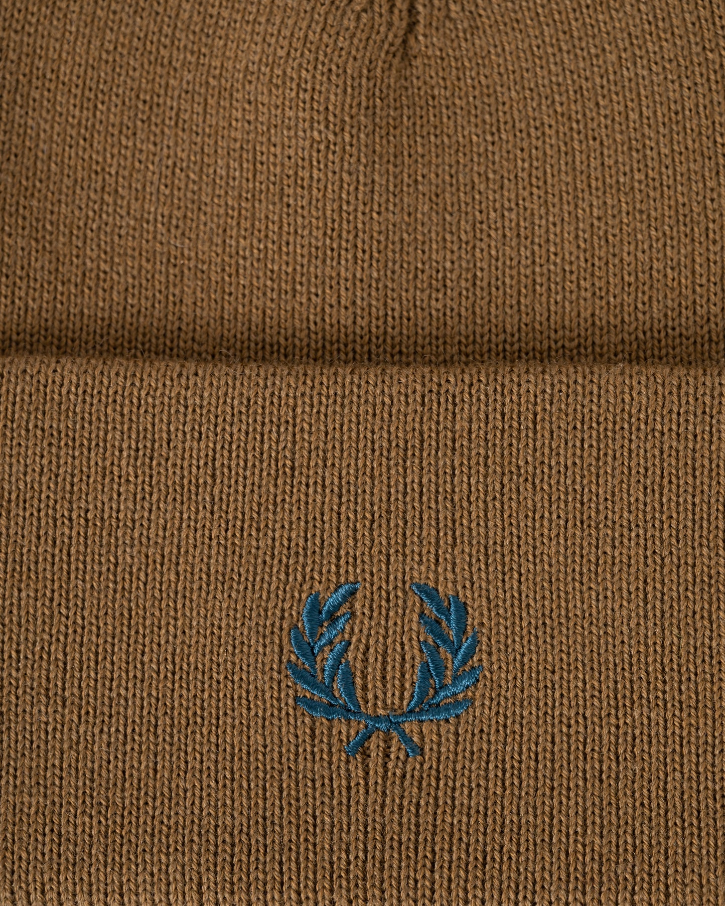 Fred Perry Mens Classic Beanie - Shaded Stone/Petrol Z68