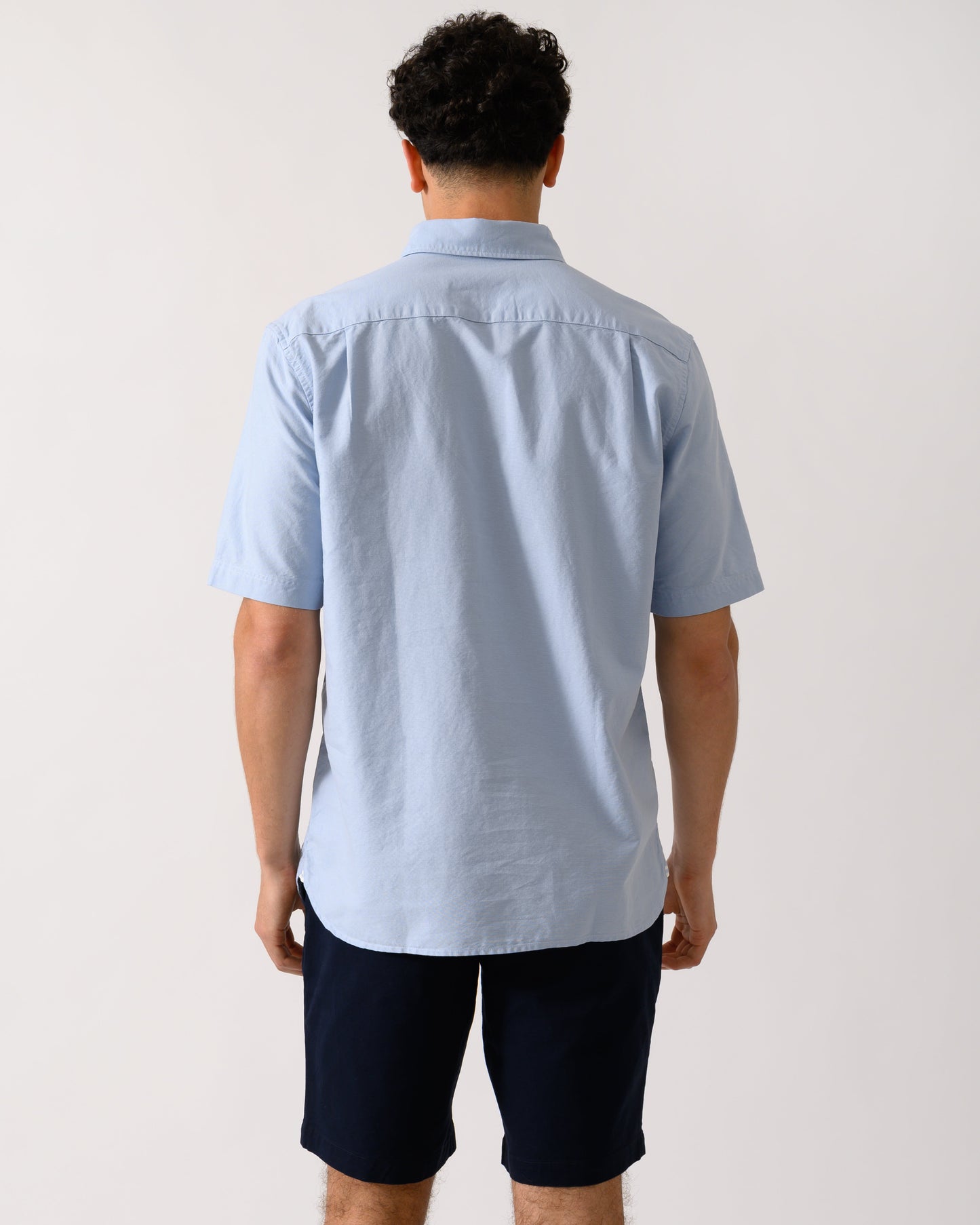 Fred Perry Mens Oxford Shirt - Light Smoke 146