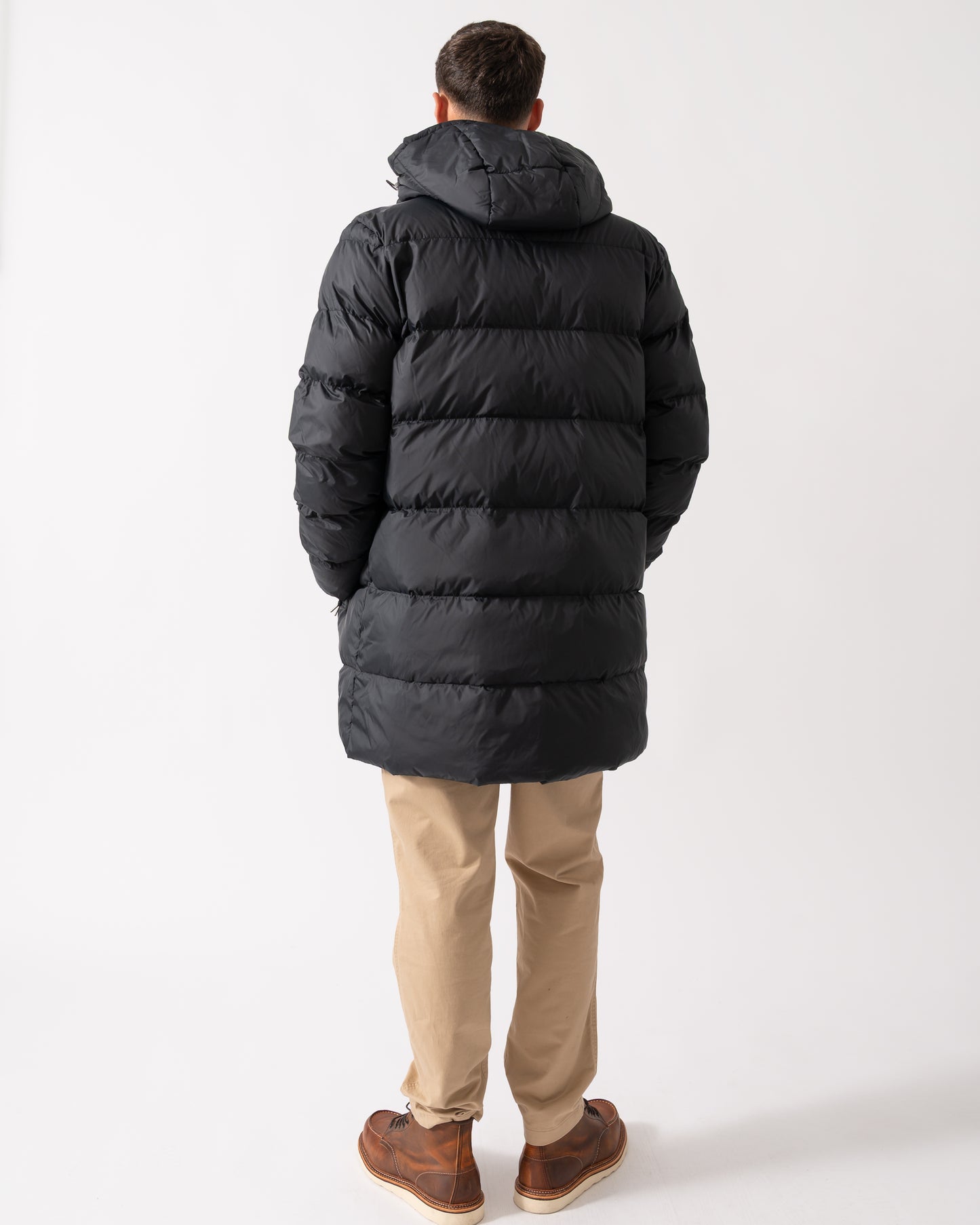 GANT Mens Active Cloud Mid Length Jacket - 5 Black