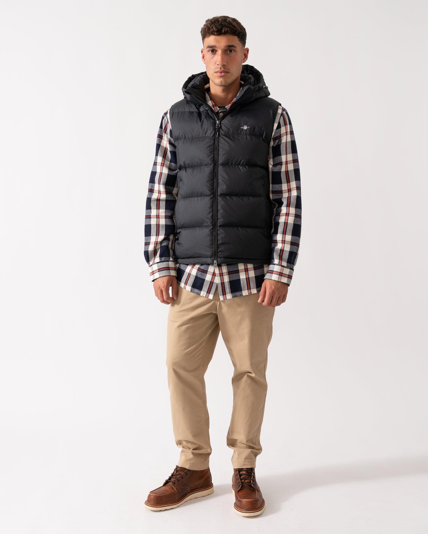 GANT Mens Active Cloud Puffer Vest - 5 Black