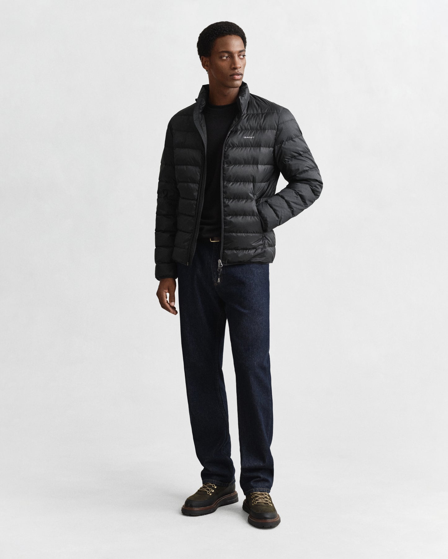 GANT Mens Light Down Padded Jacket - 5 Black