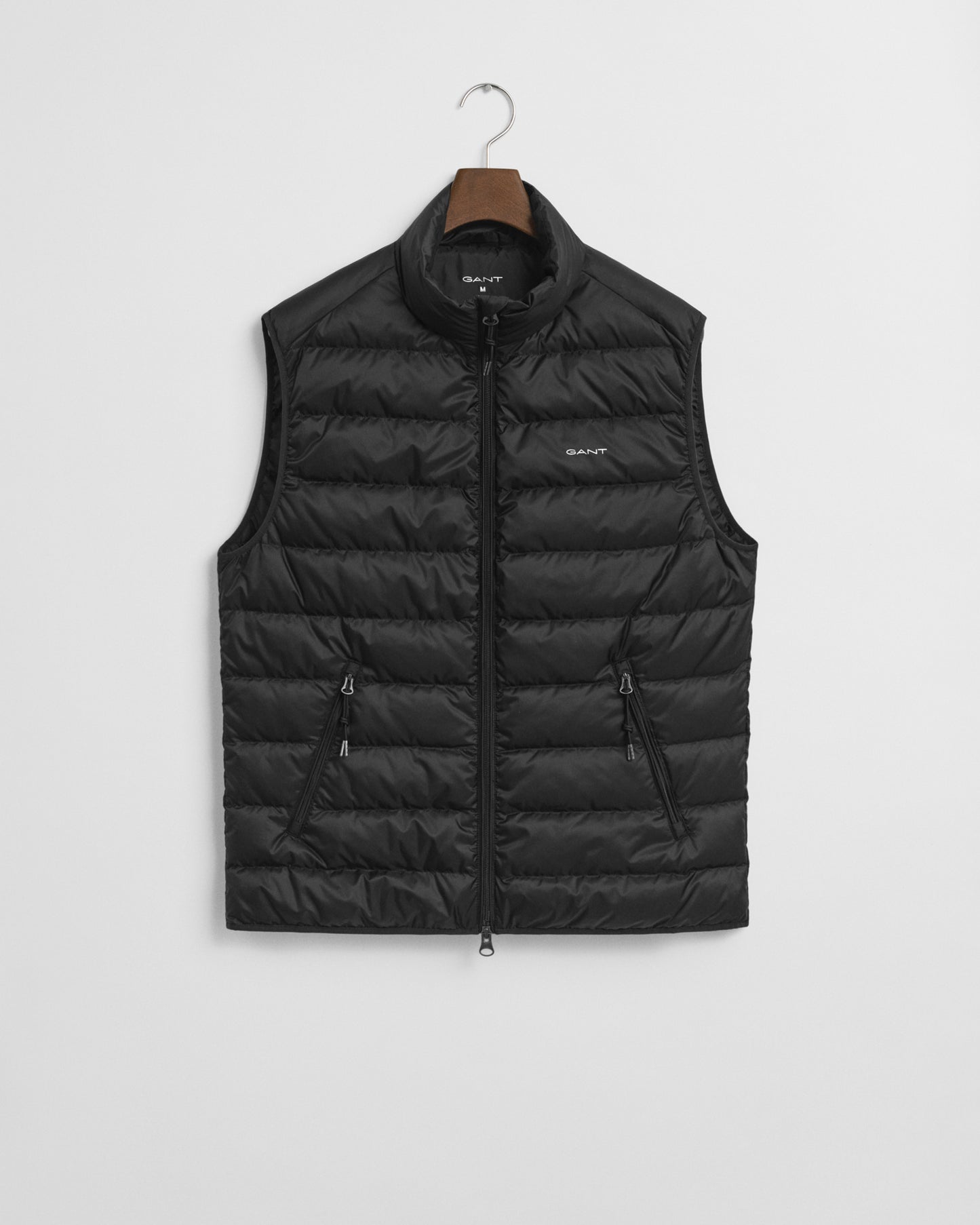 GANT Mens Light Down Padded Gilet - 5 Black
